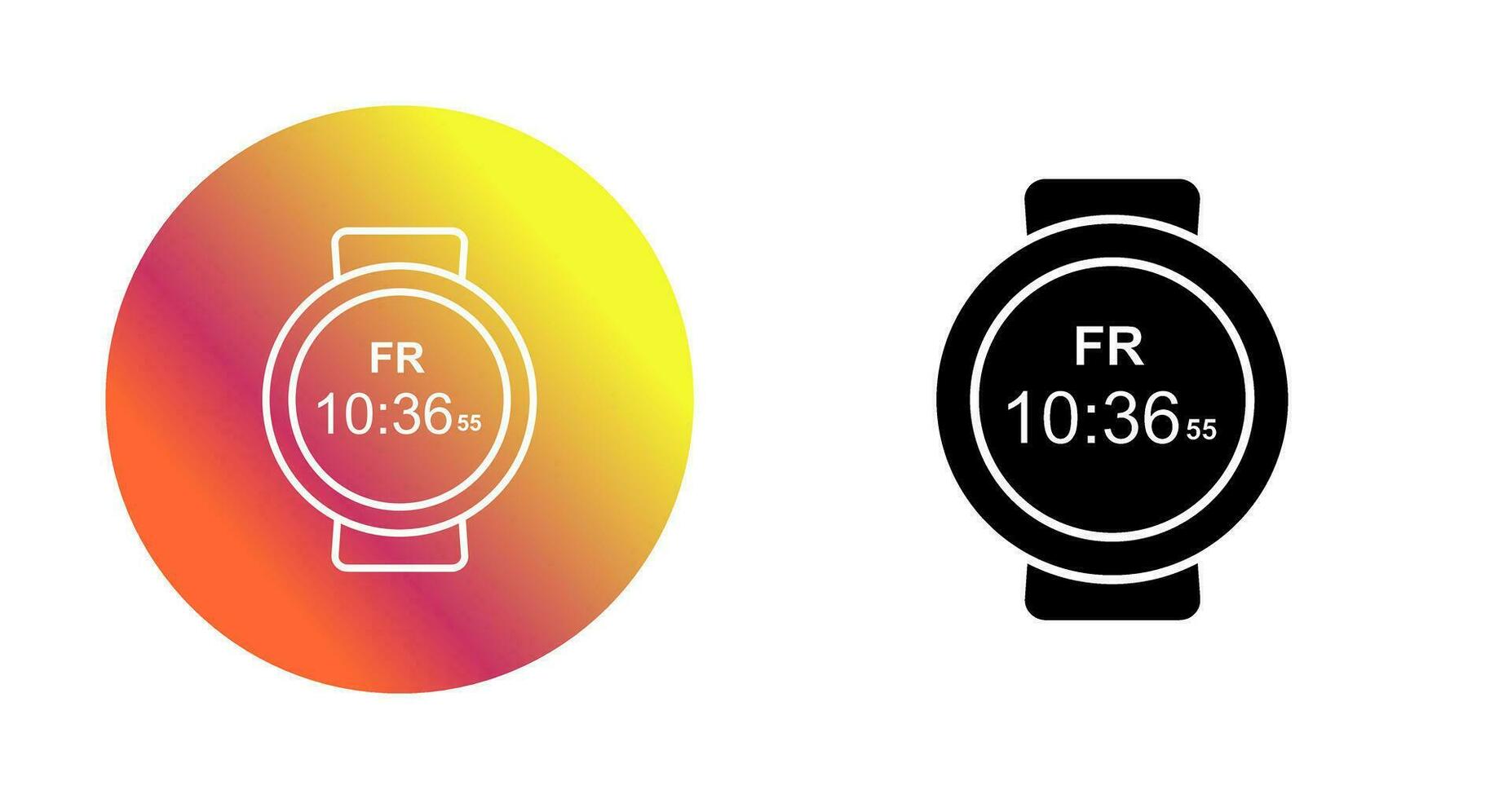 Sports Watch Vector Icon