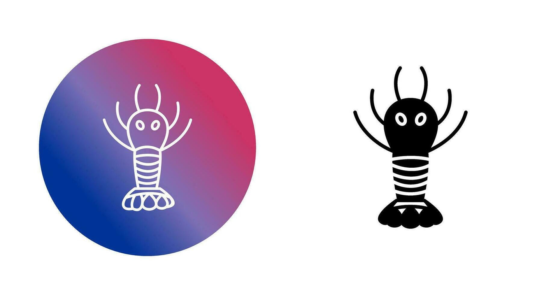 Lobster Vector Icon