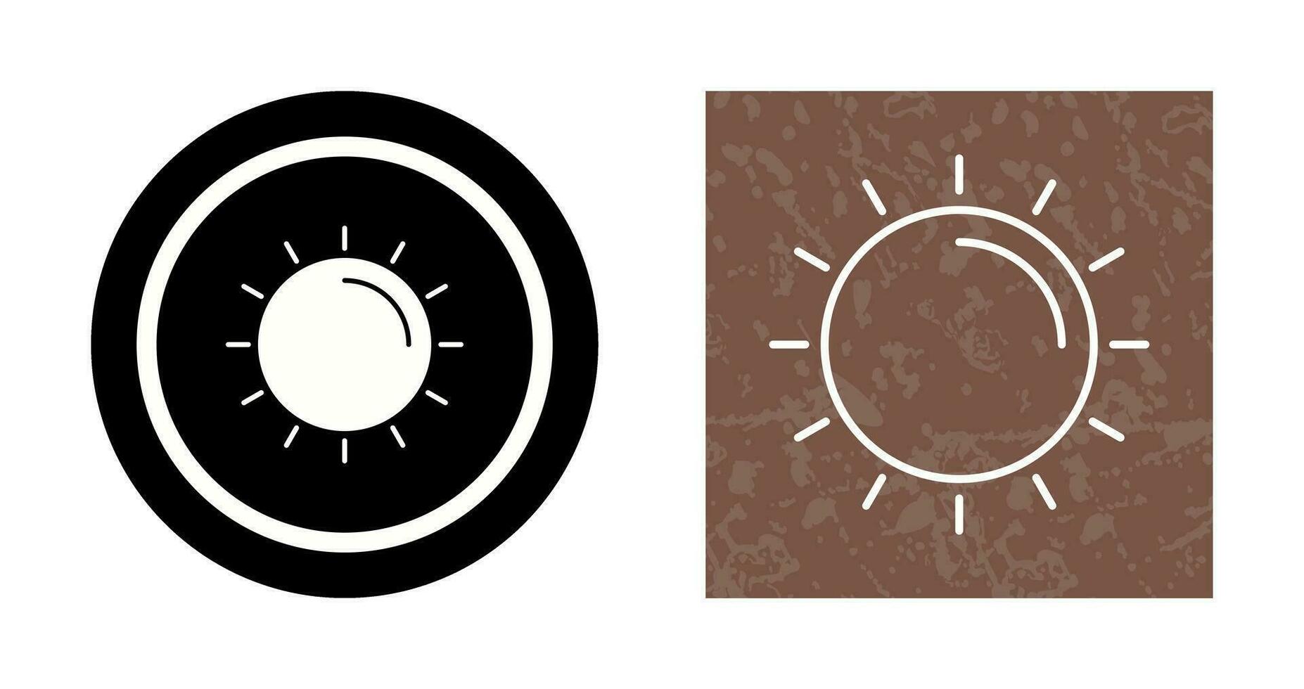 Sun Vector Icon