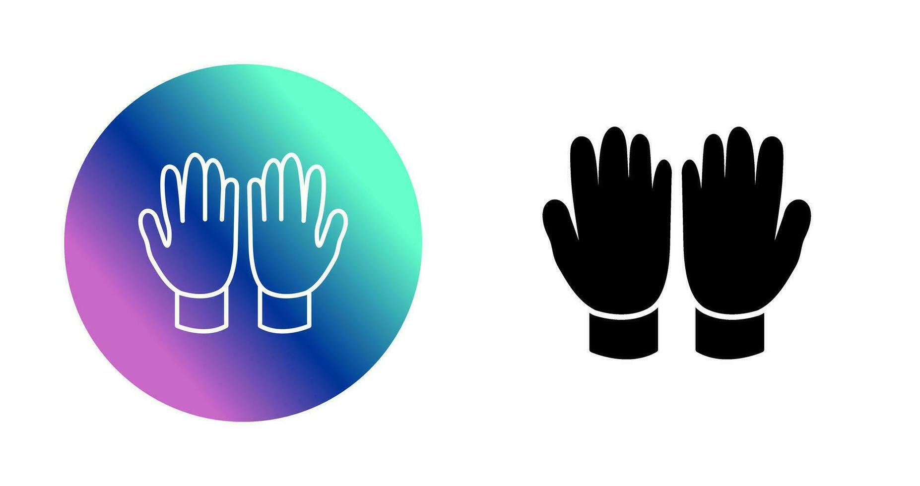 Gardening Gloves Vector Icon