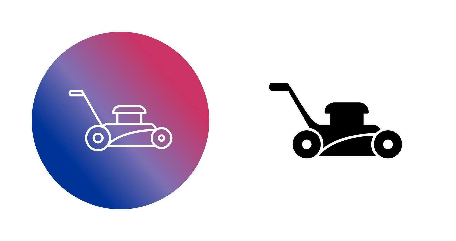 Lawn Mower Vector Icon