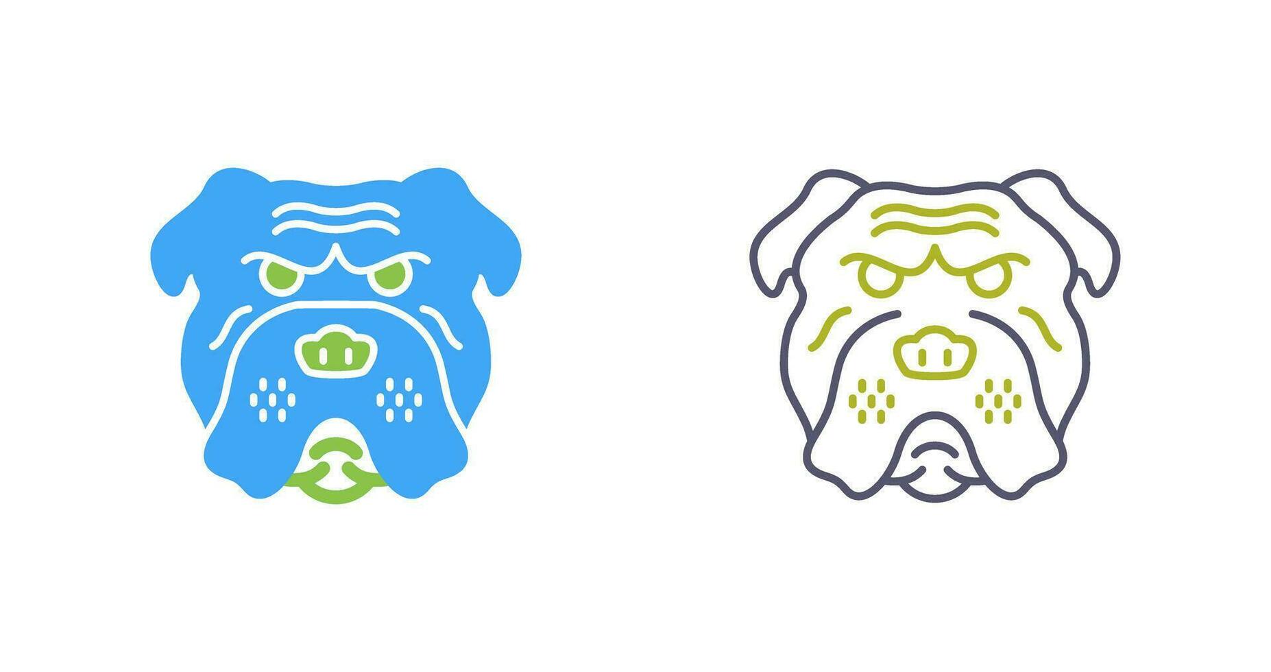 Bulldog Vector Icon
