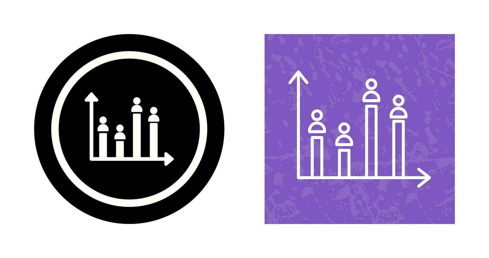 Candidate Graph Vector Icon