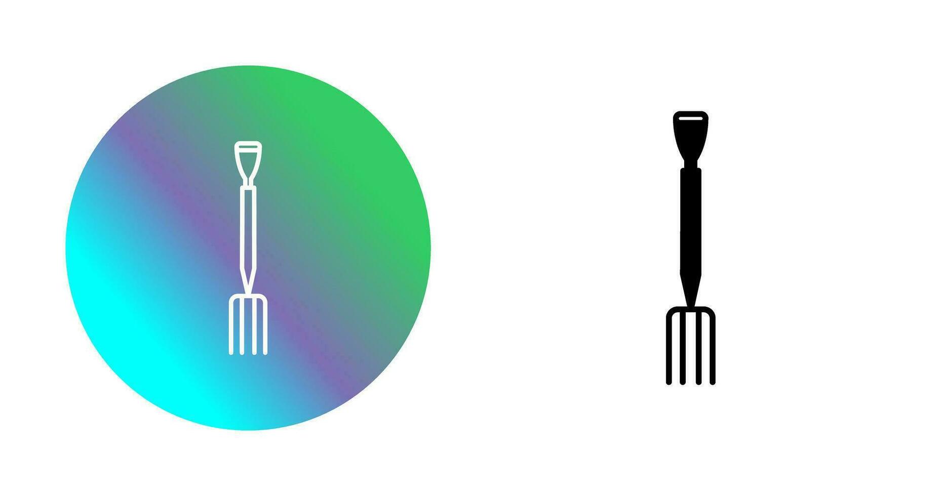 Gardening Fork Vector Icon