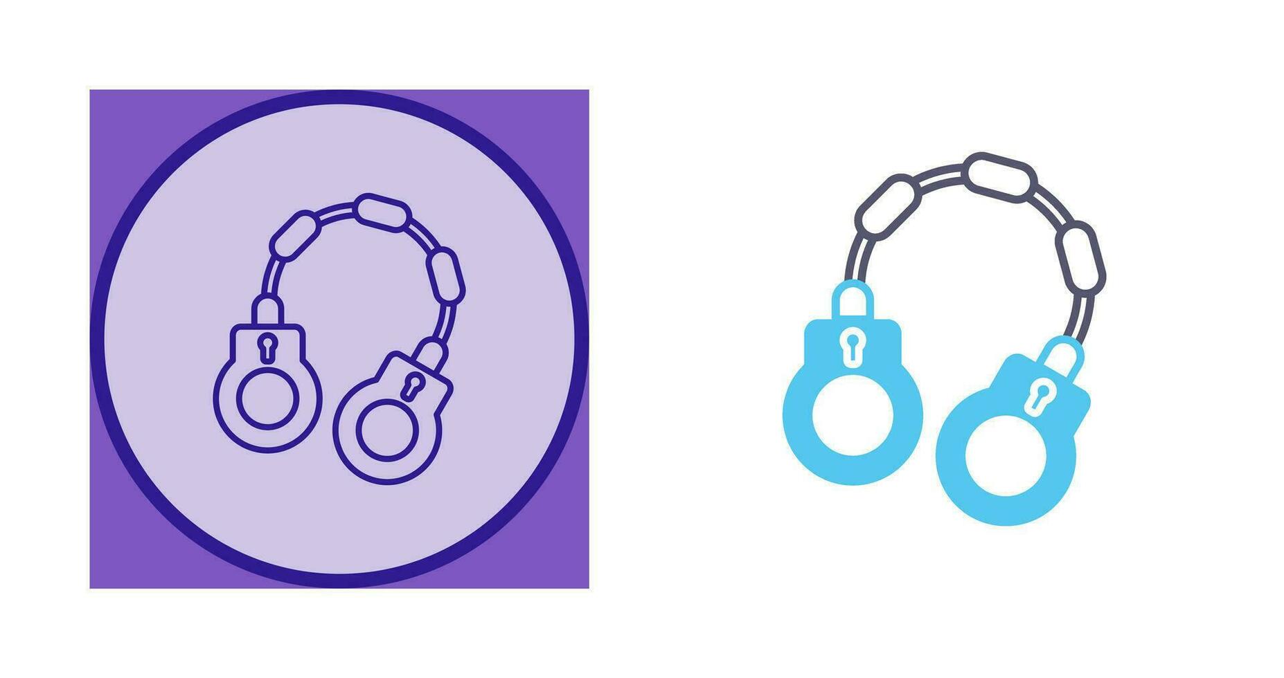 Handcuff Vector Icon