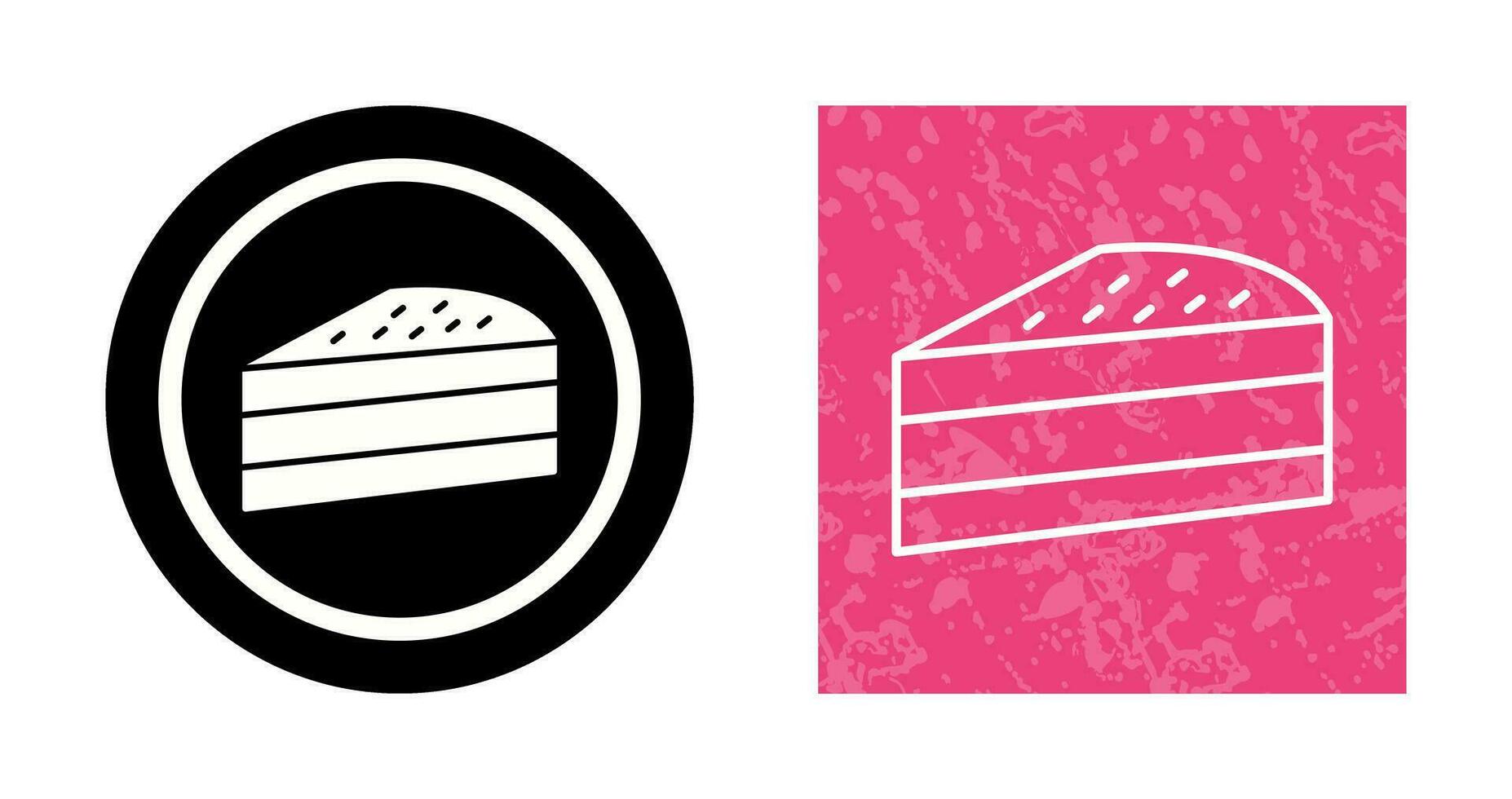 Cake Slice Vector Icon