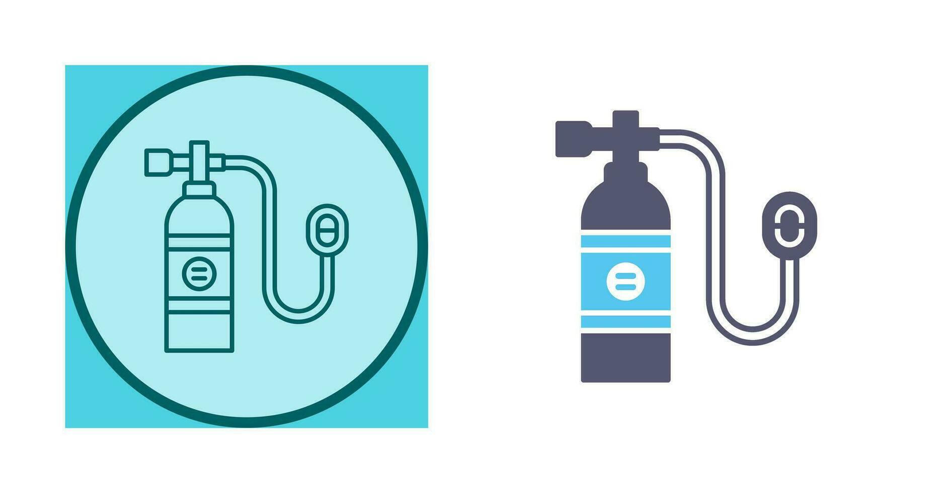 Oxygen Tank Vector Icon