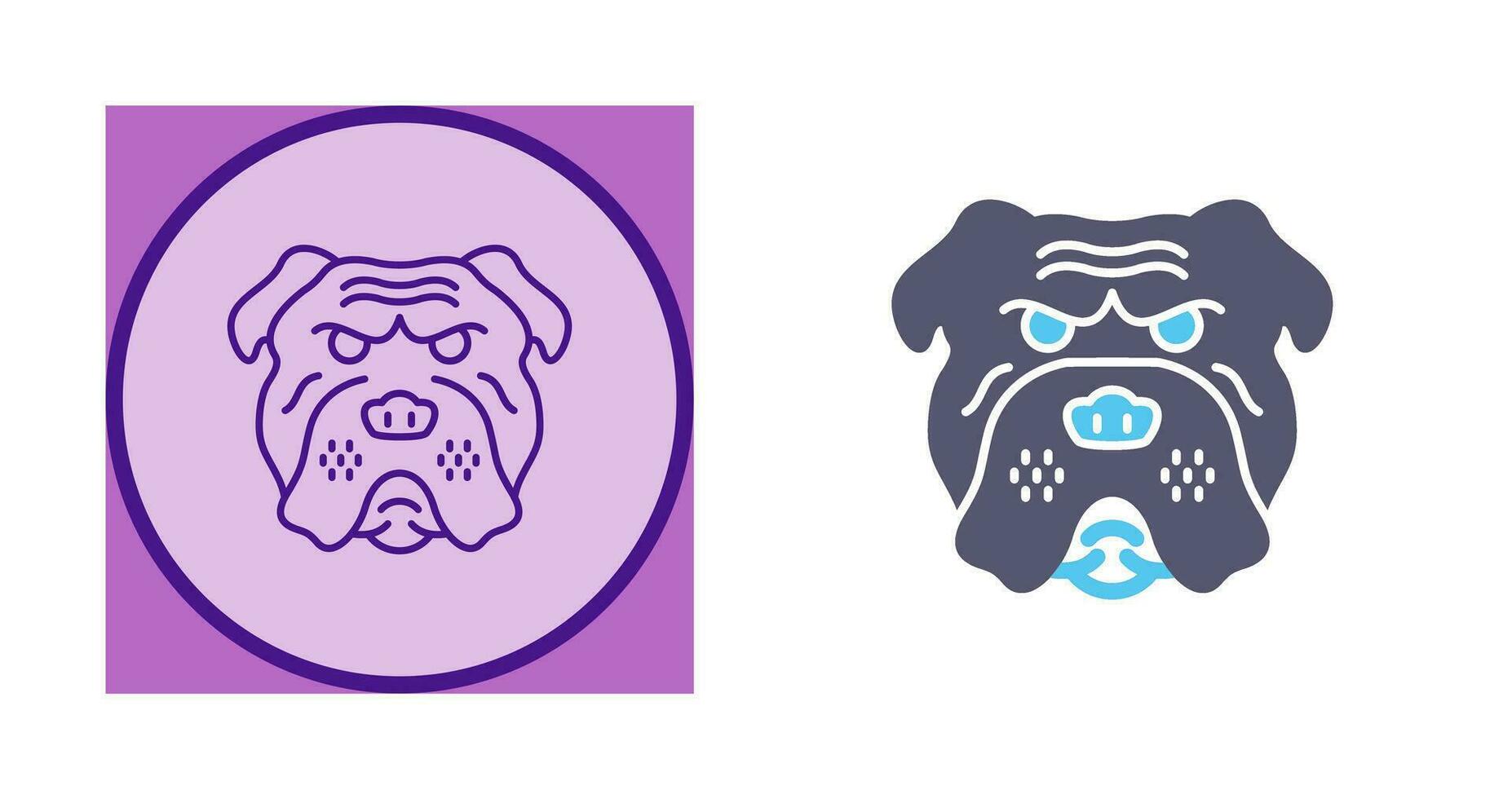 Bulldog Vector Icon