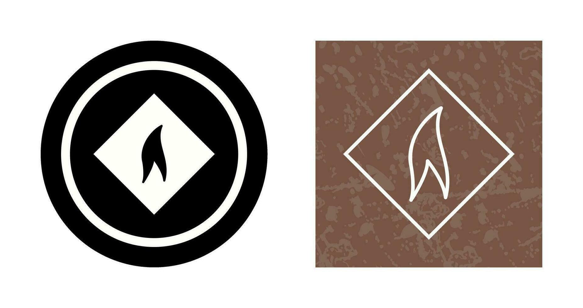Flammable Material Vector Icon