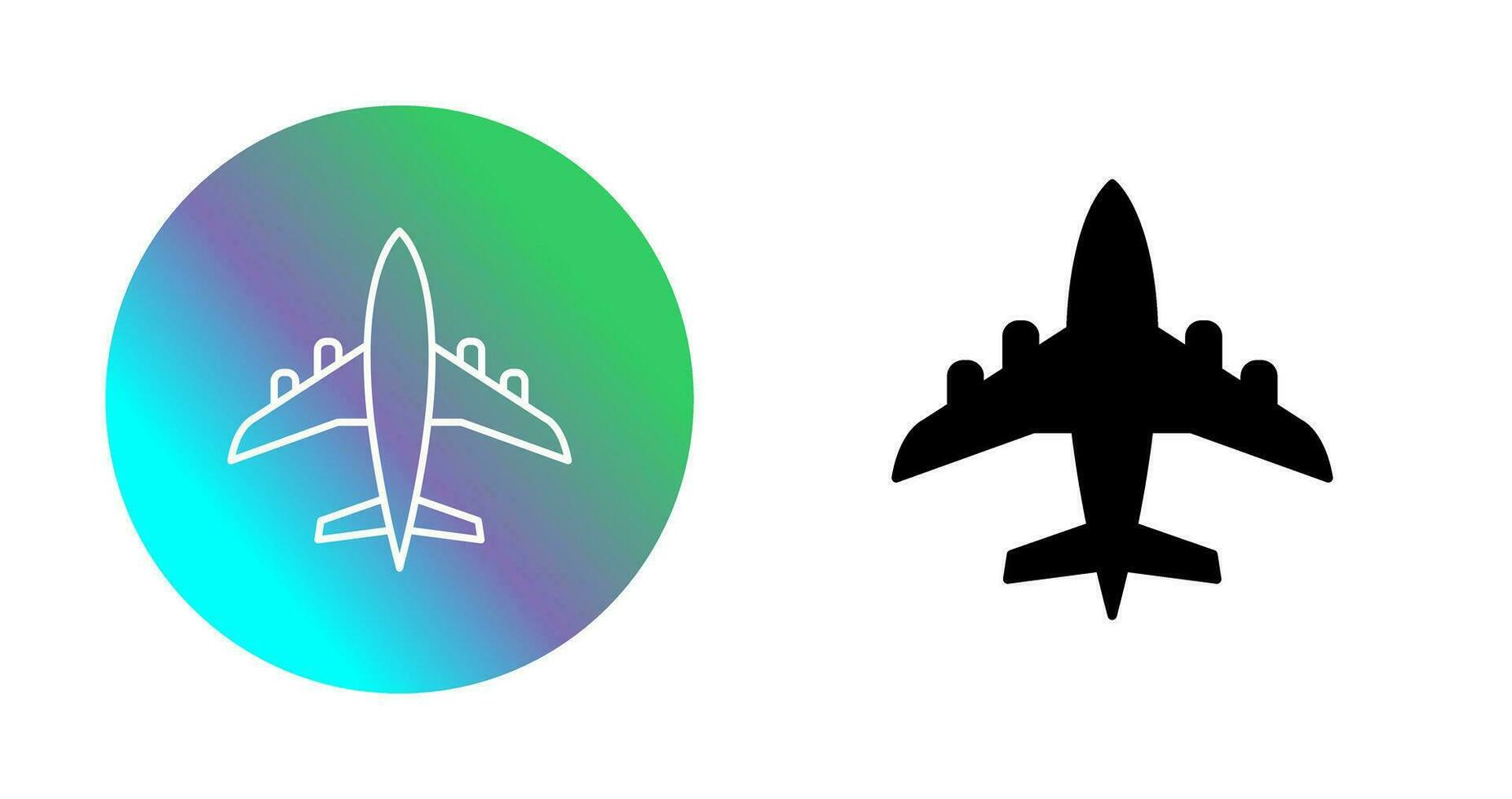 Aeroplane Vector Icon
