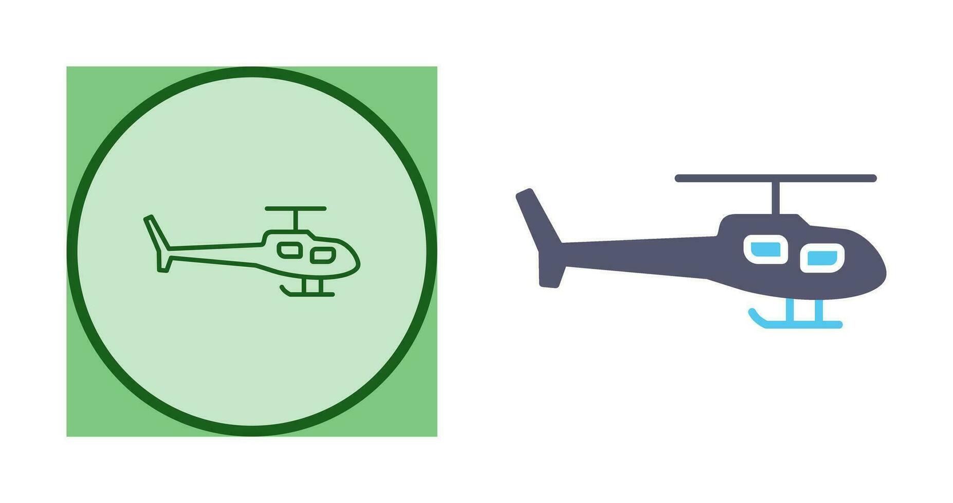 Helicopter Vector Icon