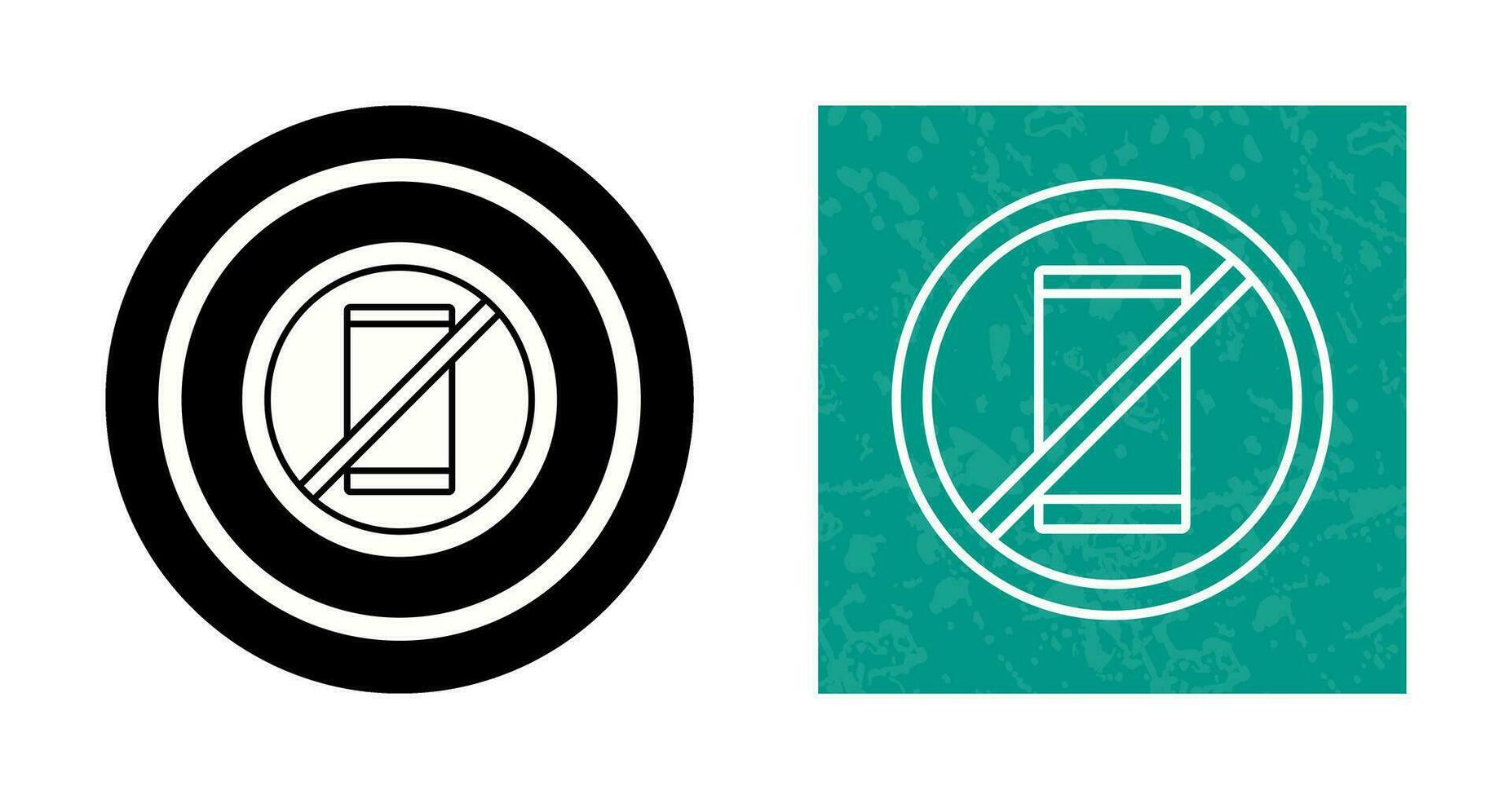No Cell Phones Vector Icon