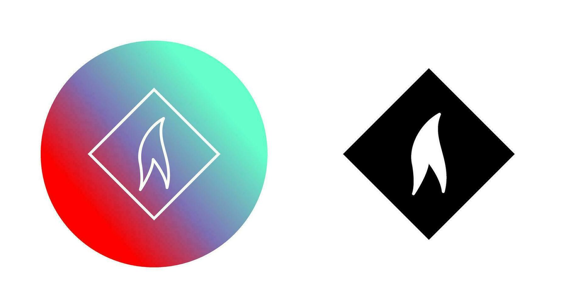 Flammable Material Vector Icon