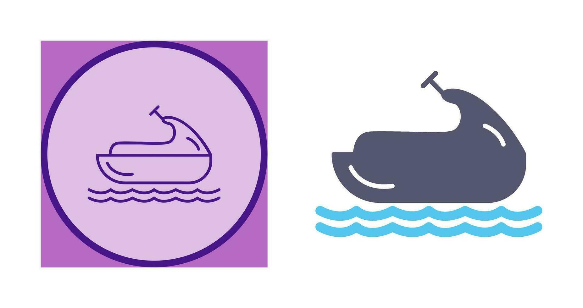 Jet Ski Vector Icon