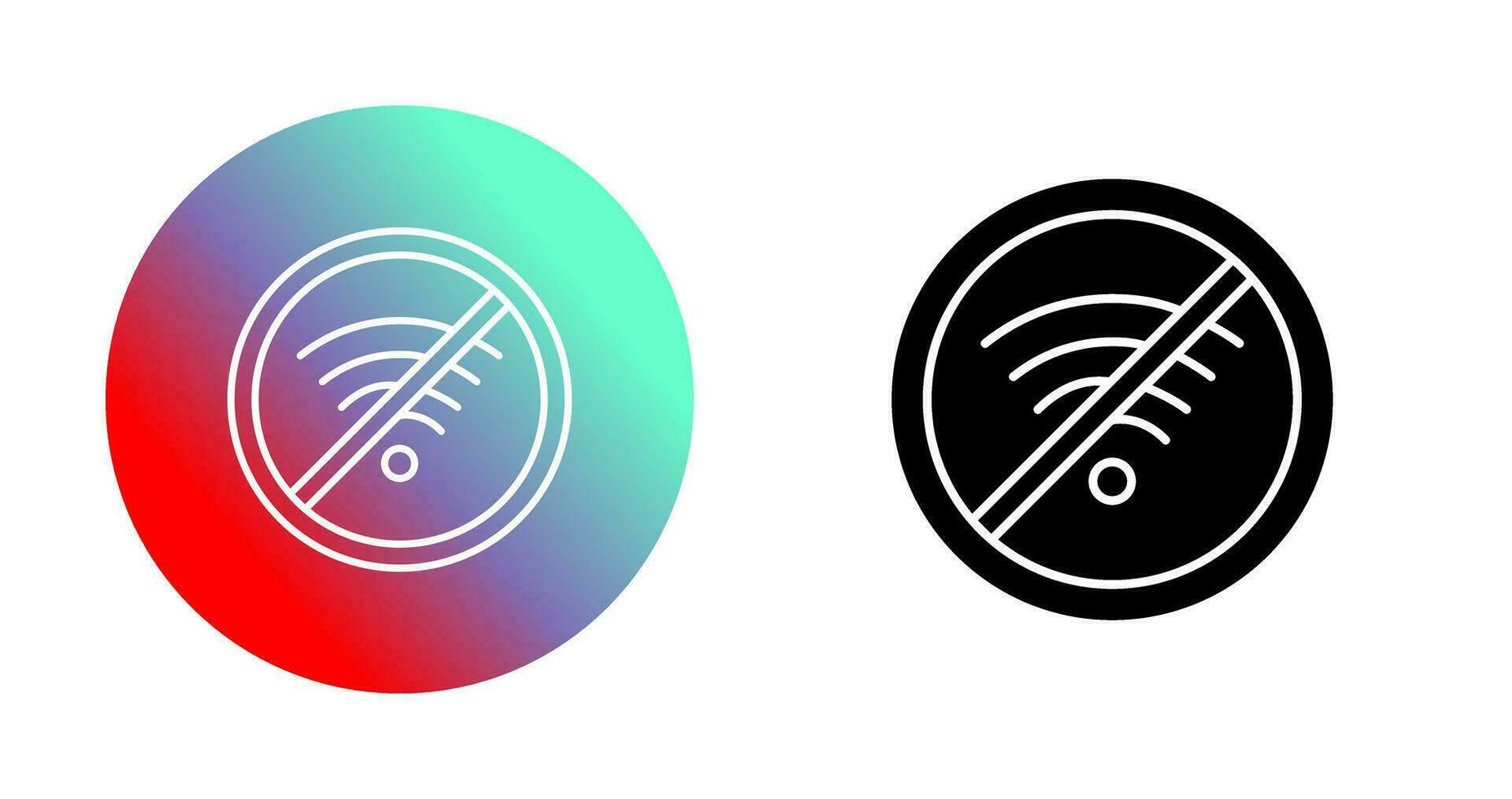 No Wifi Vector Icon