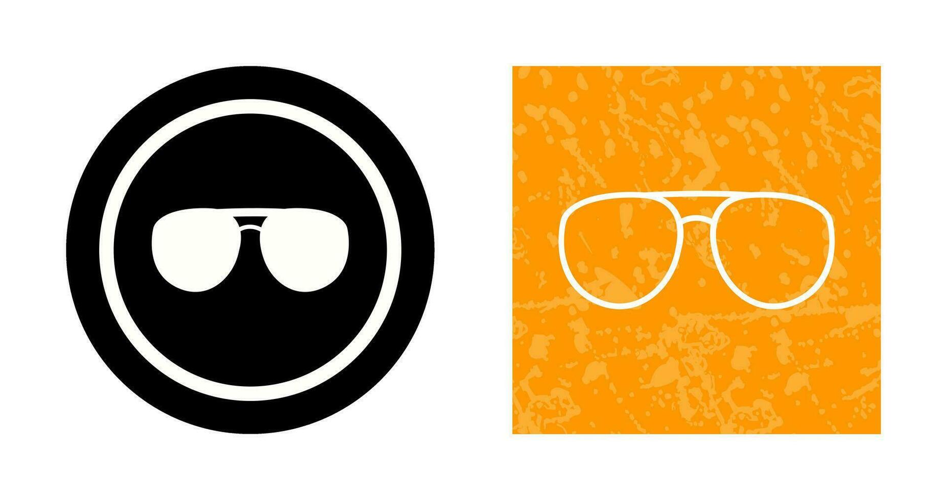 Unique Glasses Vector Icon