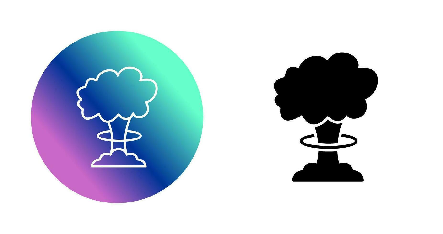 Unique Bomb Blast Vector Icon