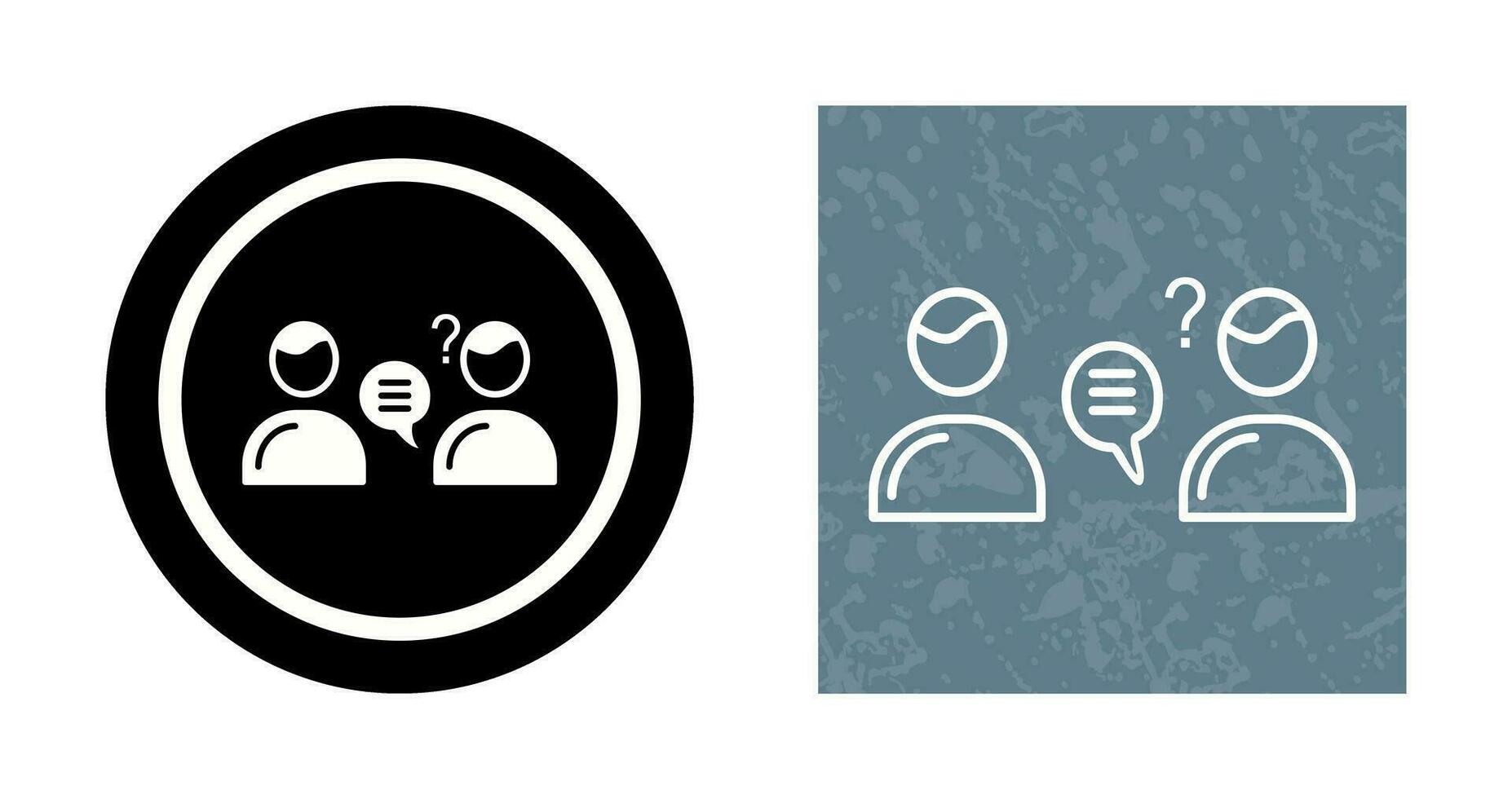 icono de vector de servicios de consultoría único