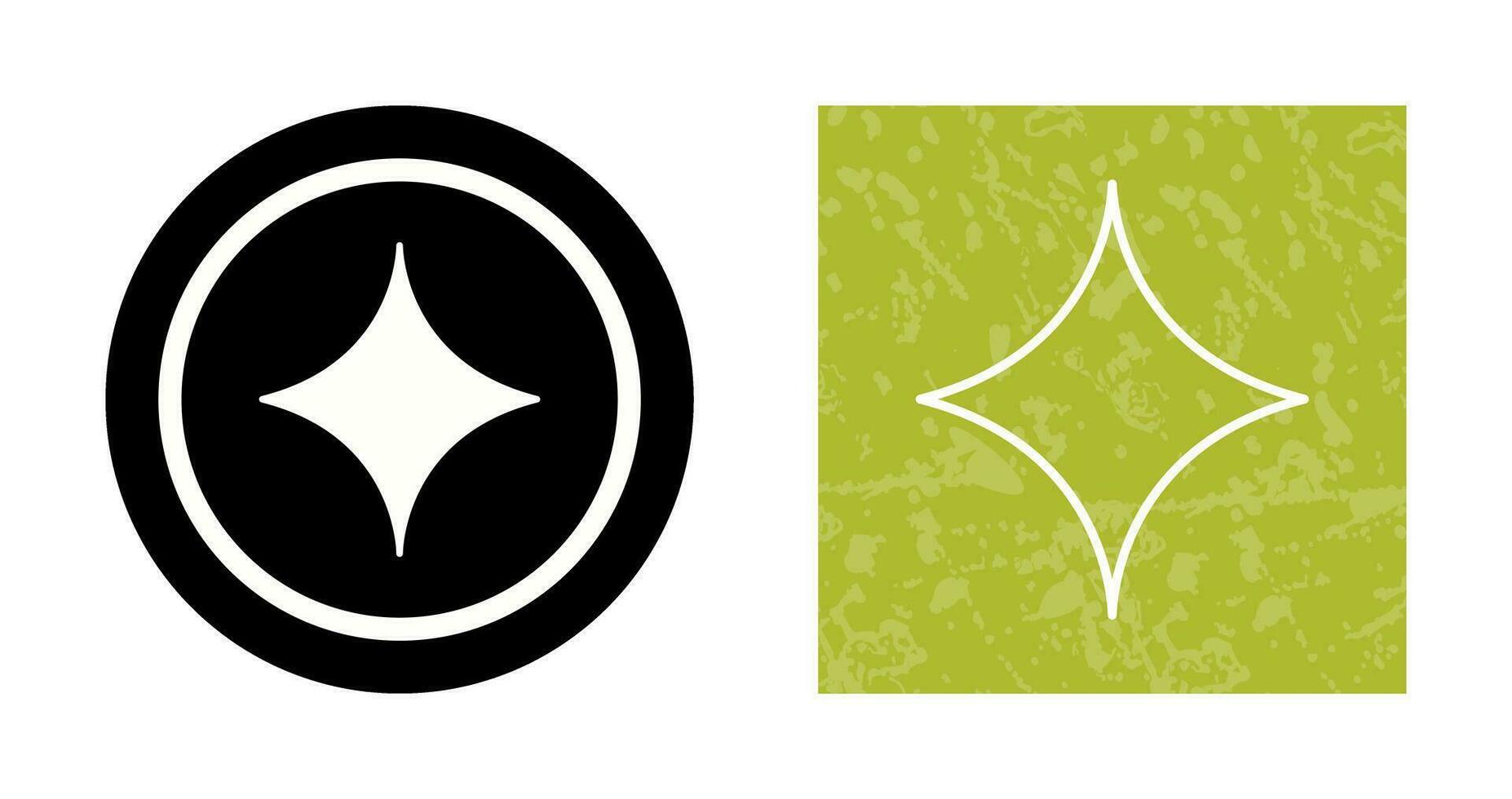 Unique Diamond Vector Icon