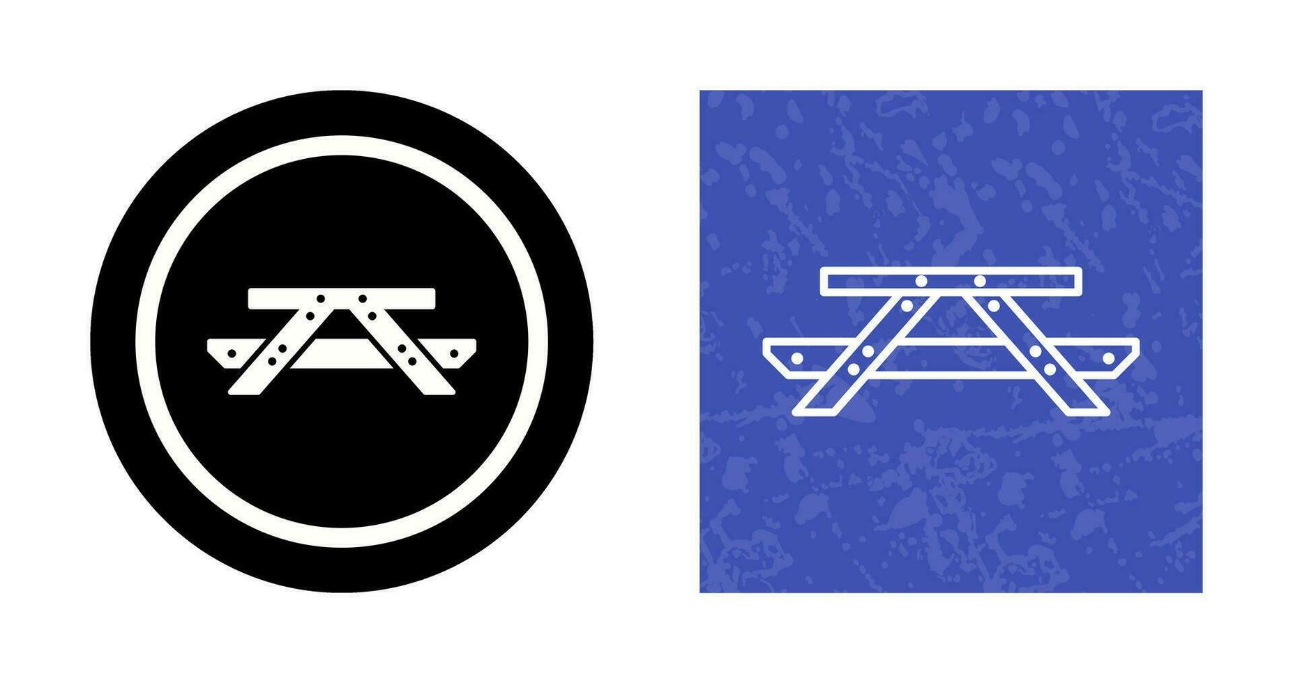 Picnic of Table Vector Icon