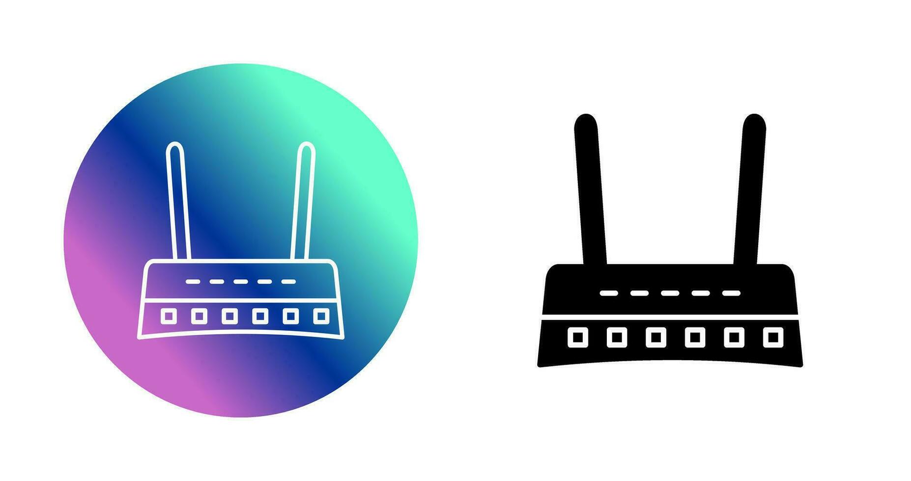 Router Vector Icon