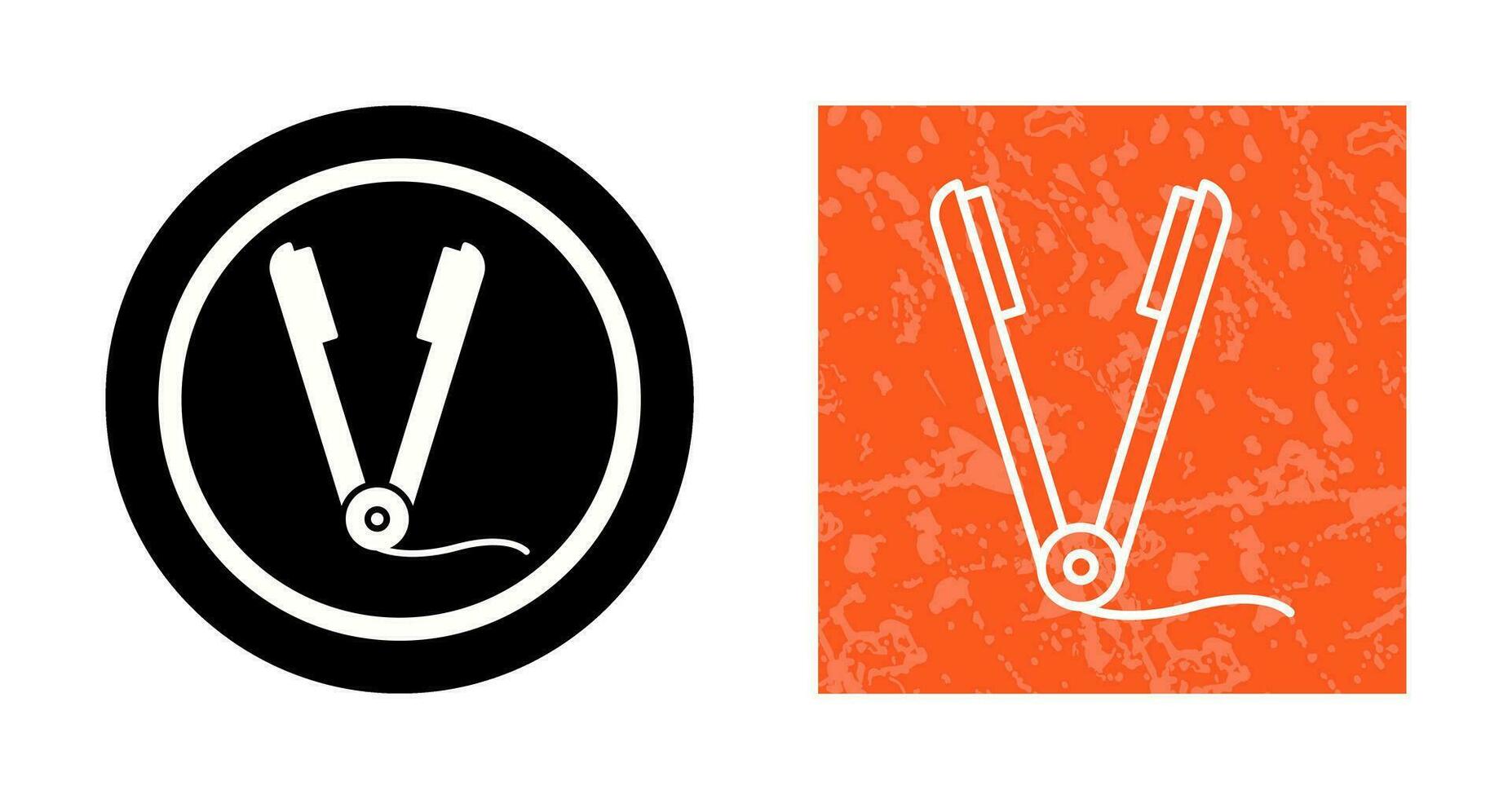 Straightener Vector Icon