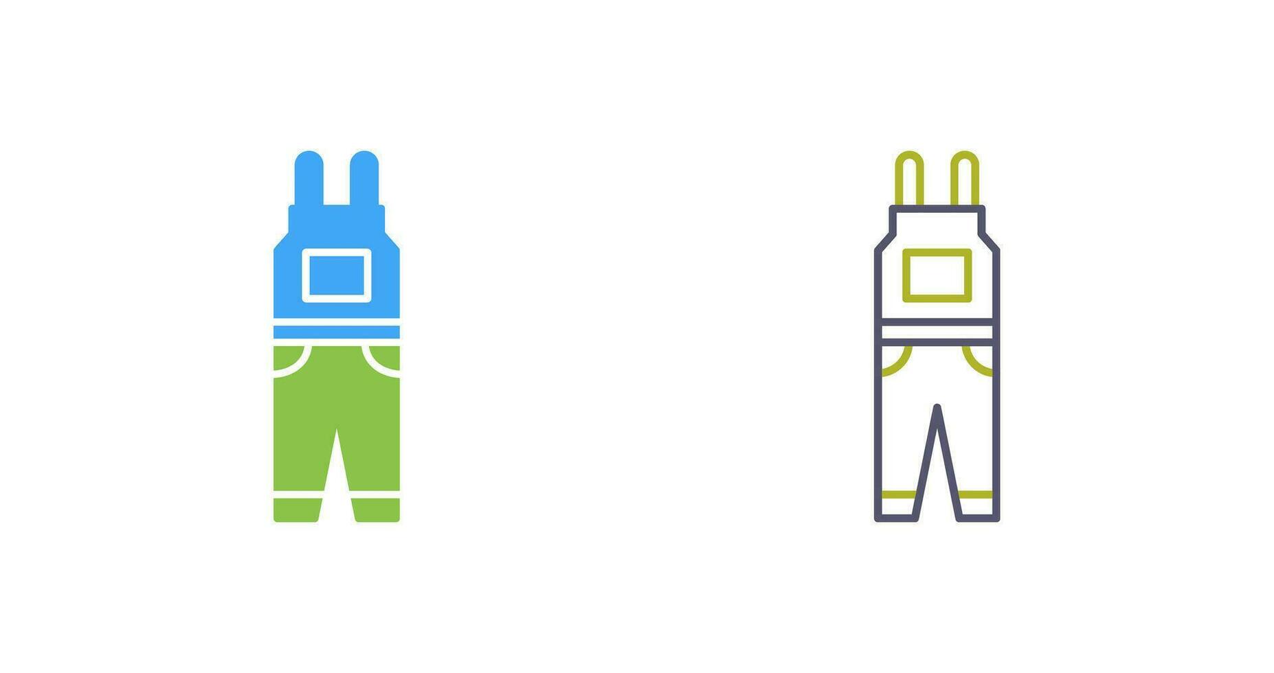 Jumpsuit Vector Icon