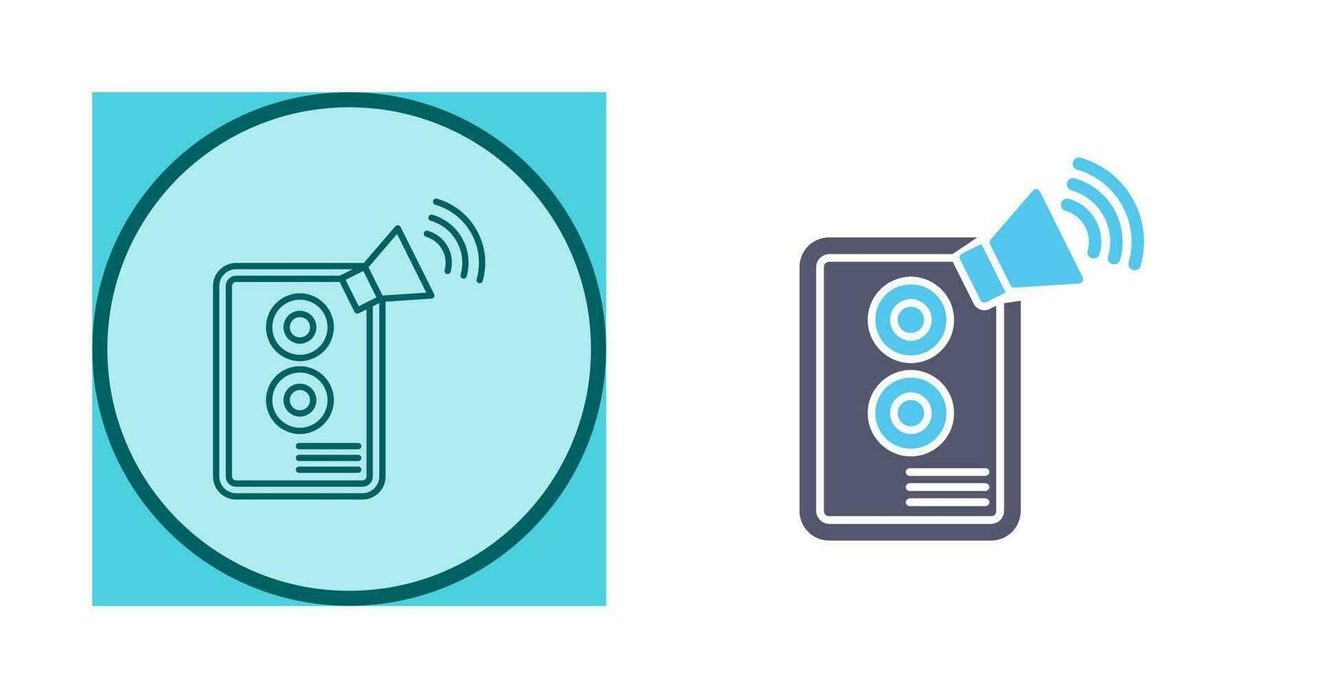 Speaker Vector Icon