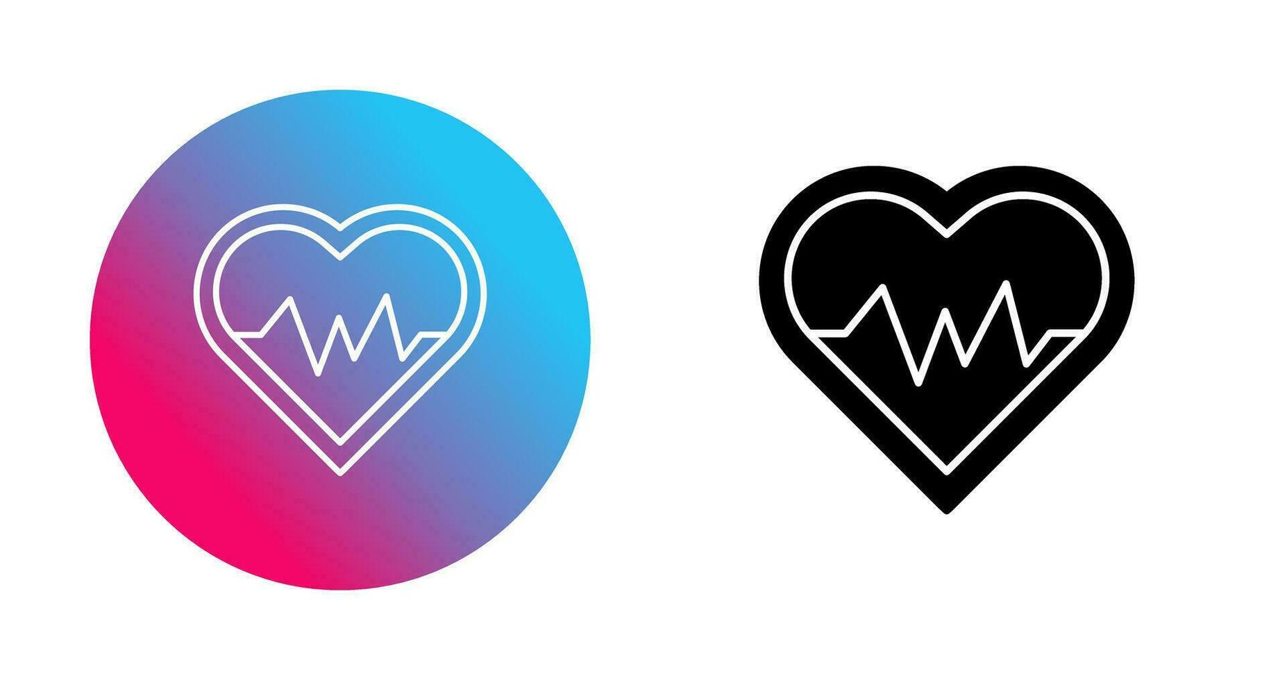 Heart Beat Vector Icon