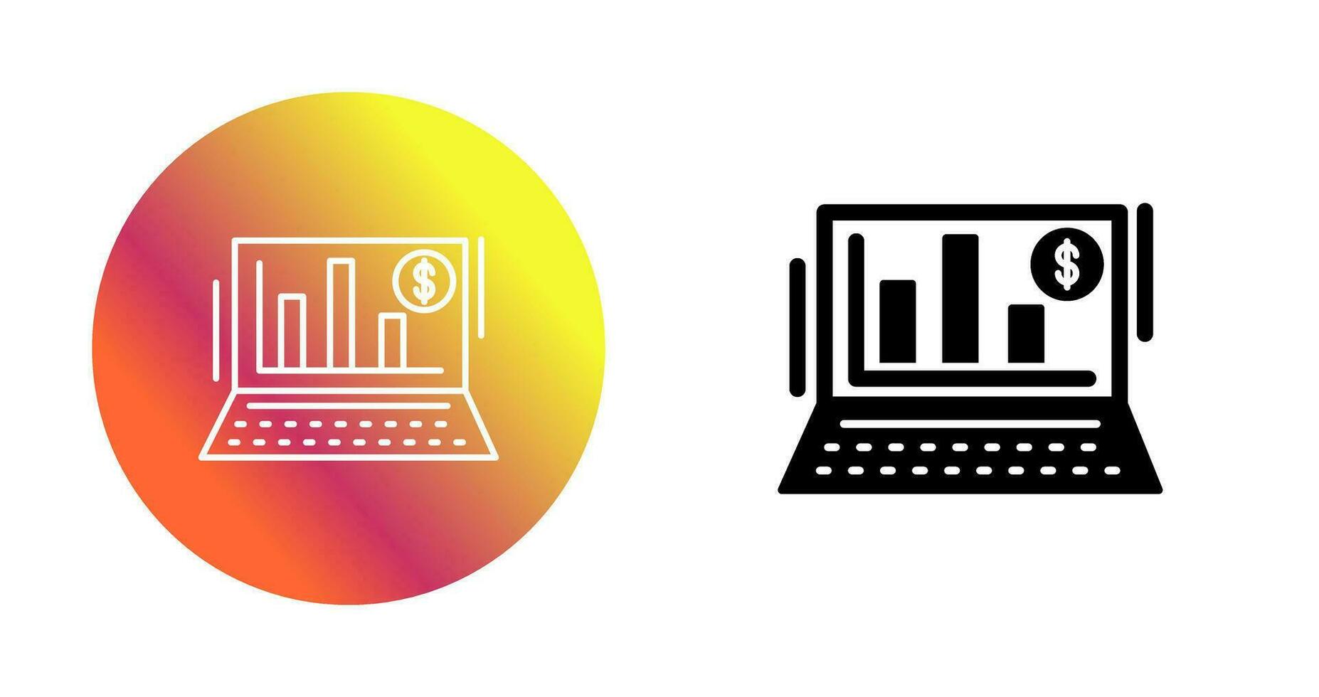 Bar Chart Vector Icon