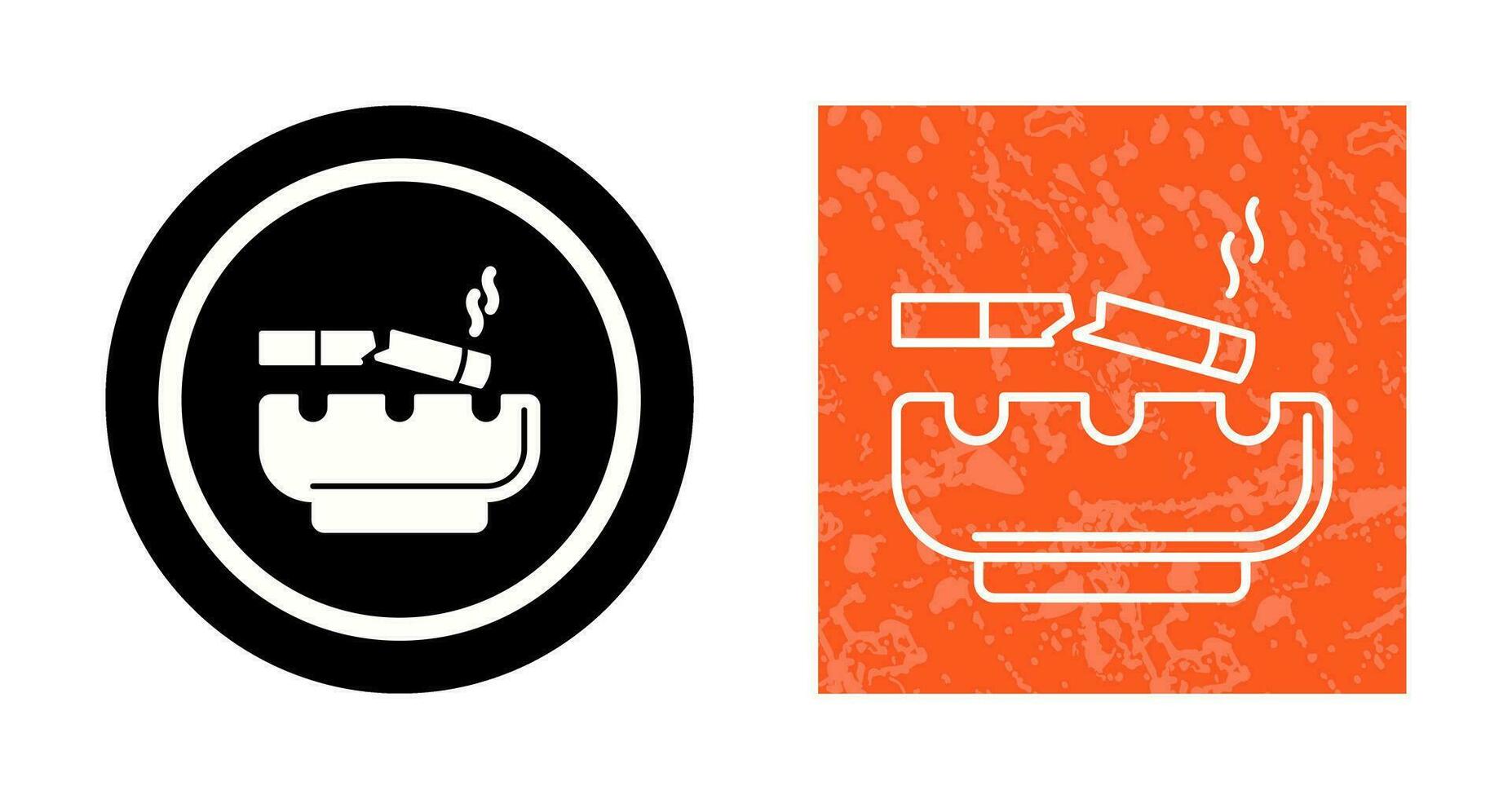 Broken Cigarette Vector Icon