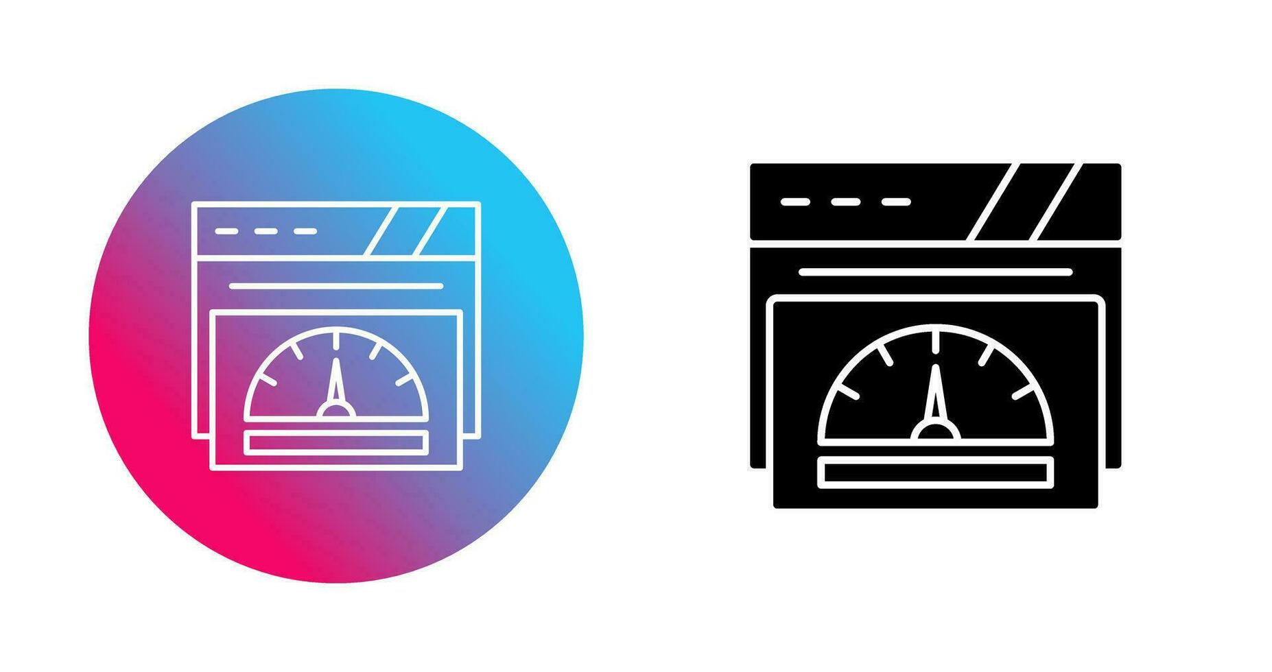 Speedometer Vector Icon
