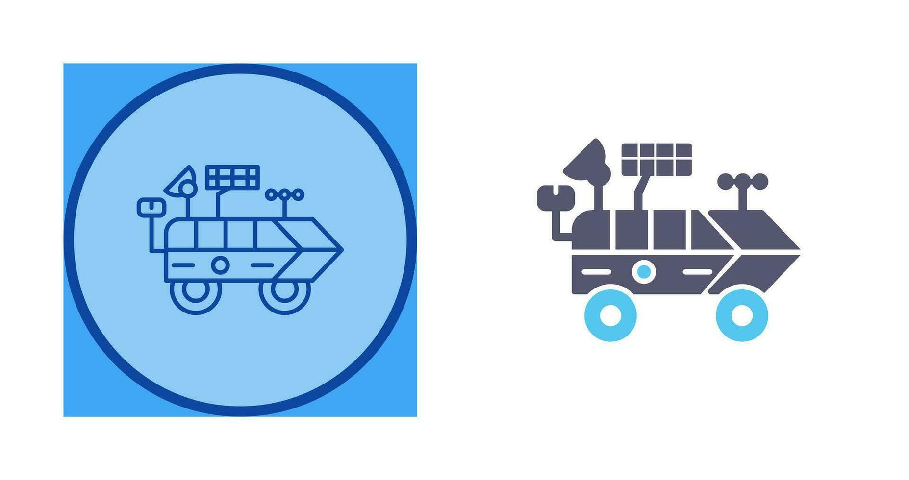 Moon Rover Vector Icon
