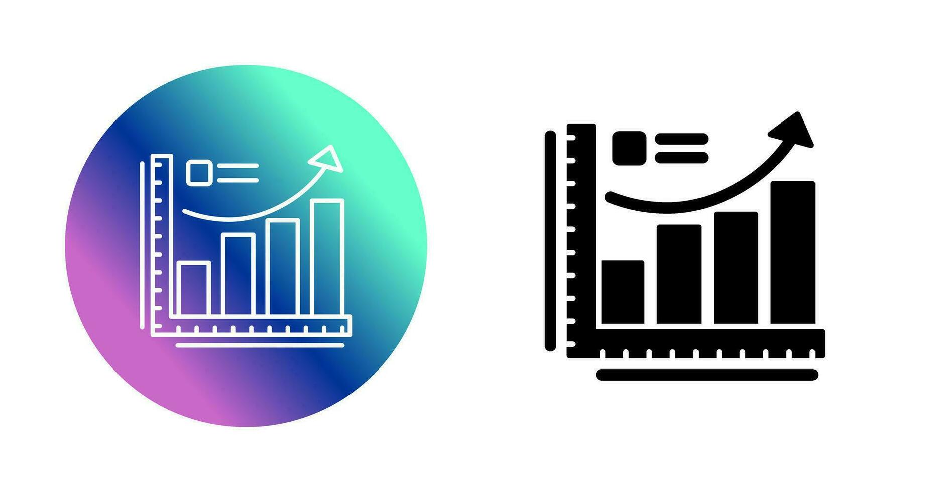 Growth Chart Vector Icon