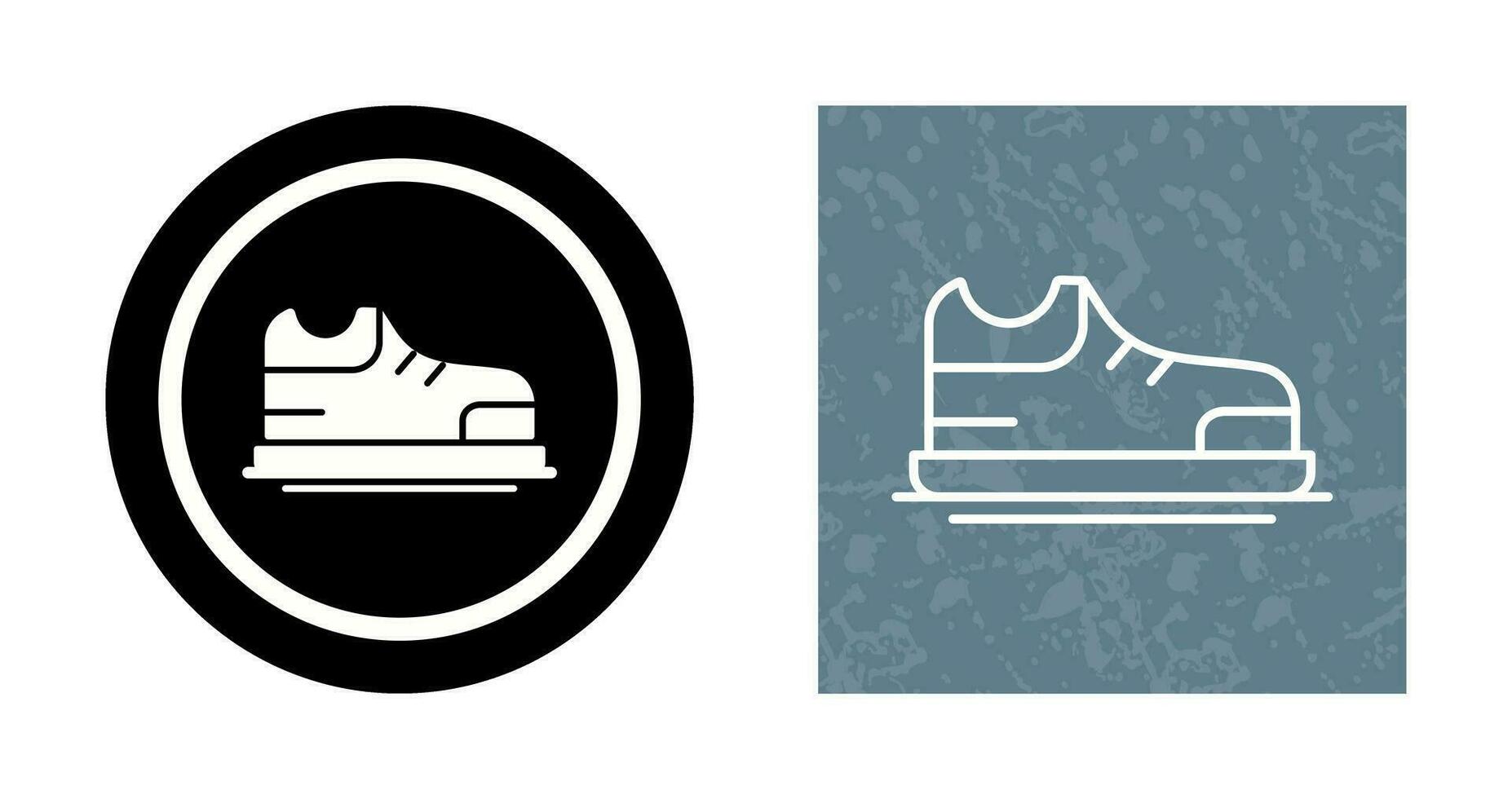 icono de vector de zapatos