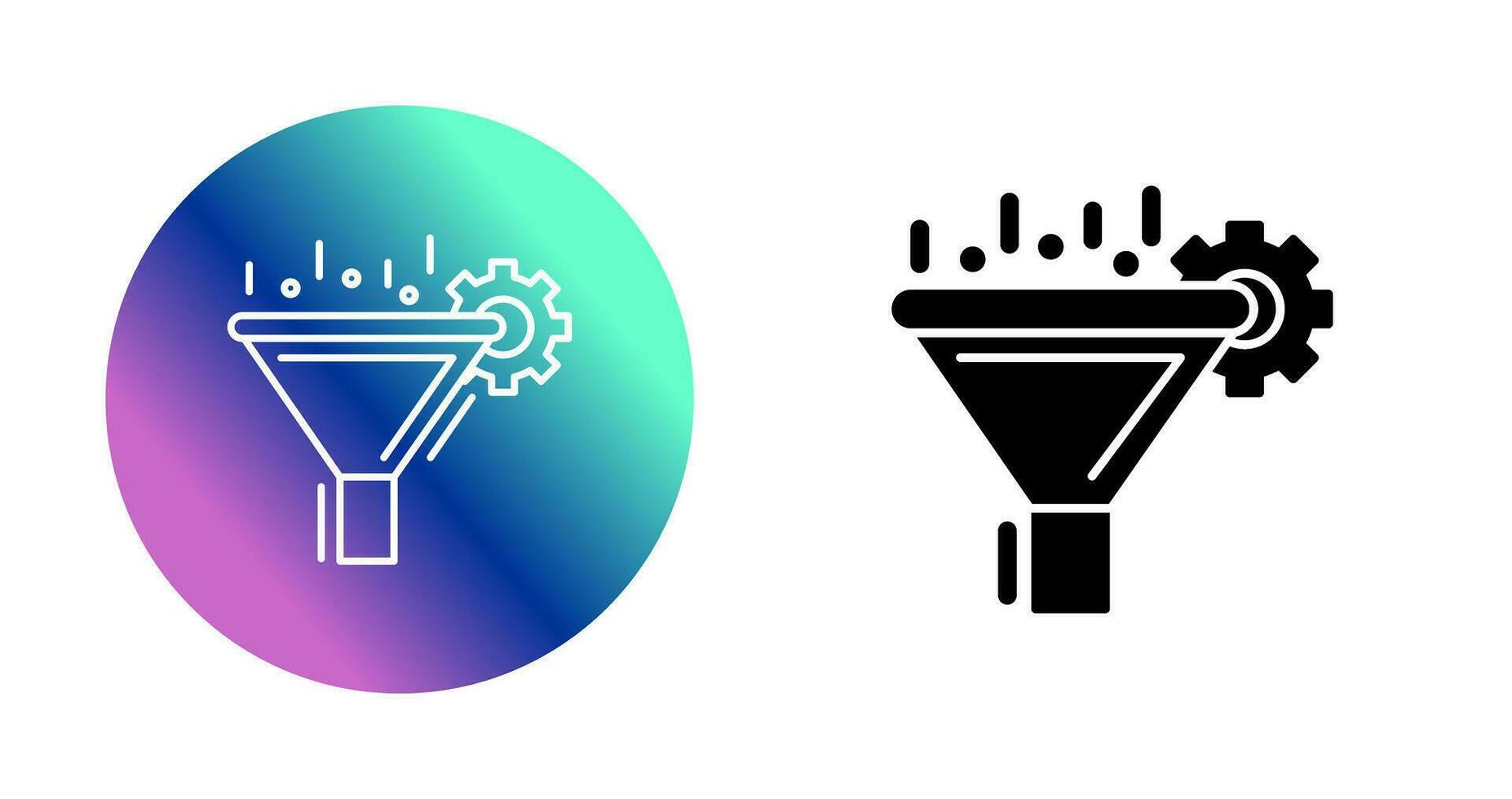 Filtering Vector Icon
