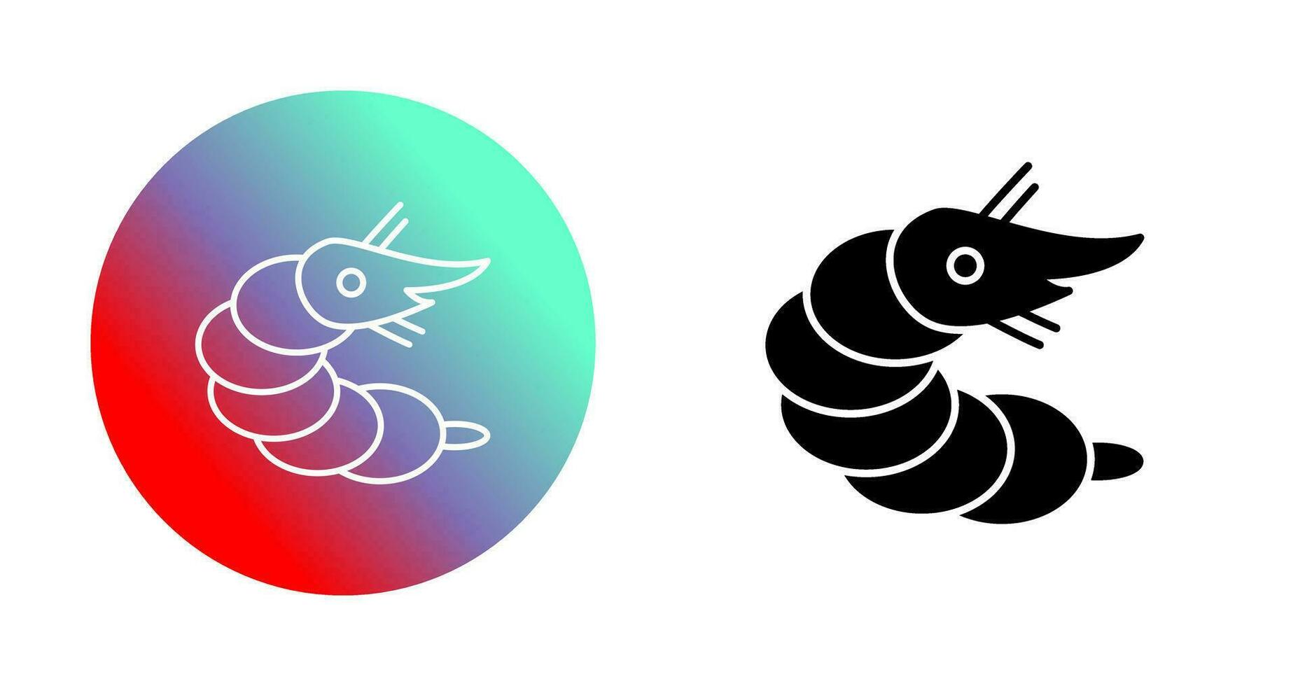 Shrimp Vector Icon