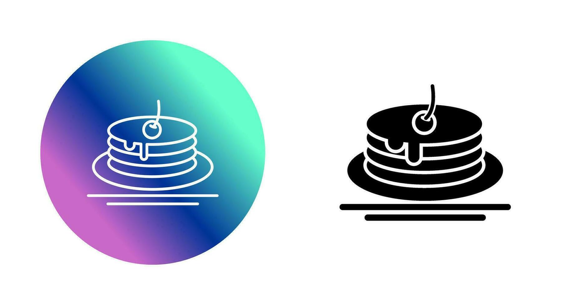 Pancake Vector Icon