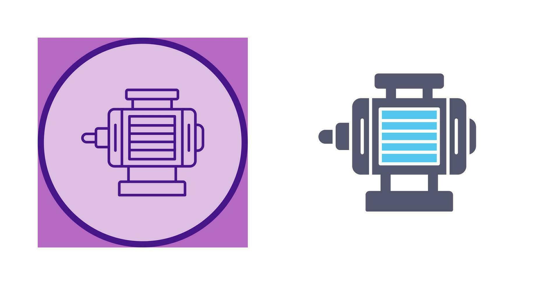 ELectric Motor Vector Icon