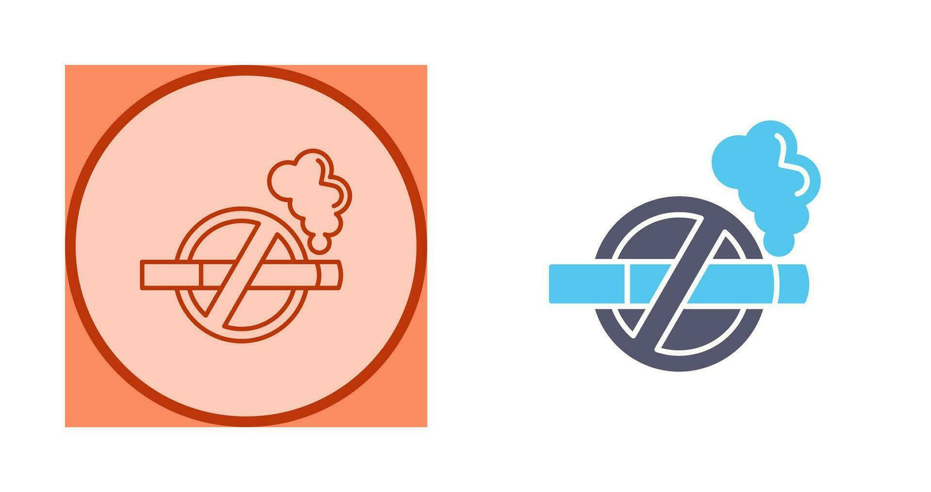No Tobacco Vector Icon