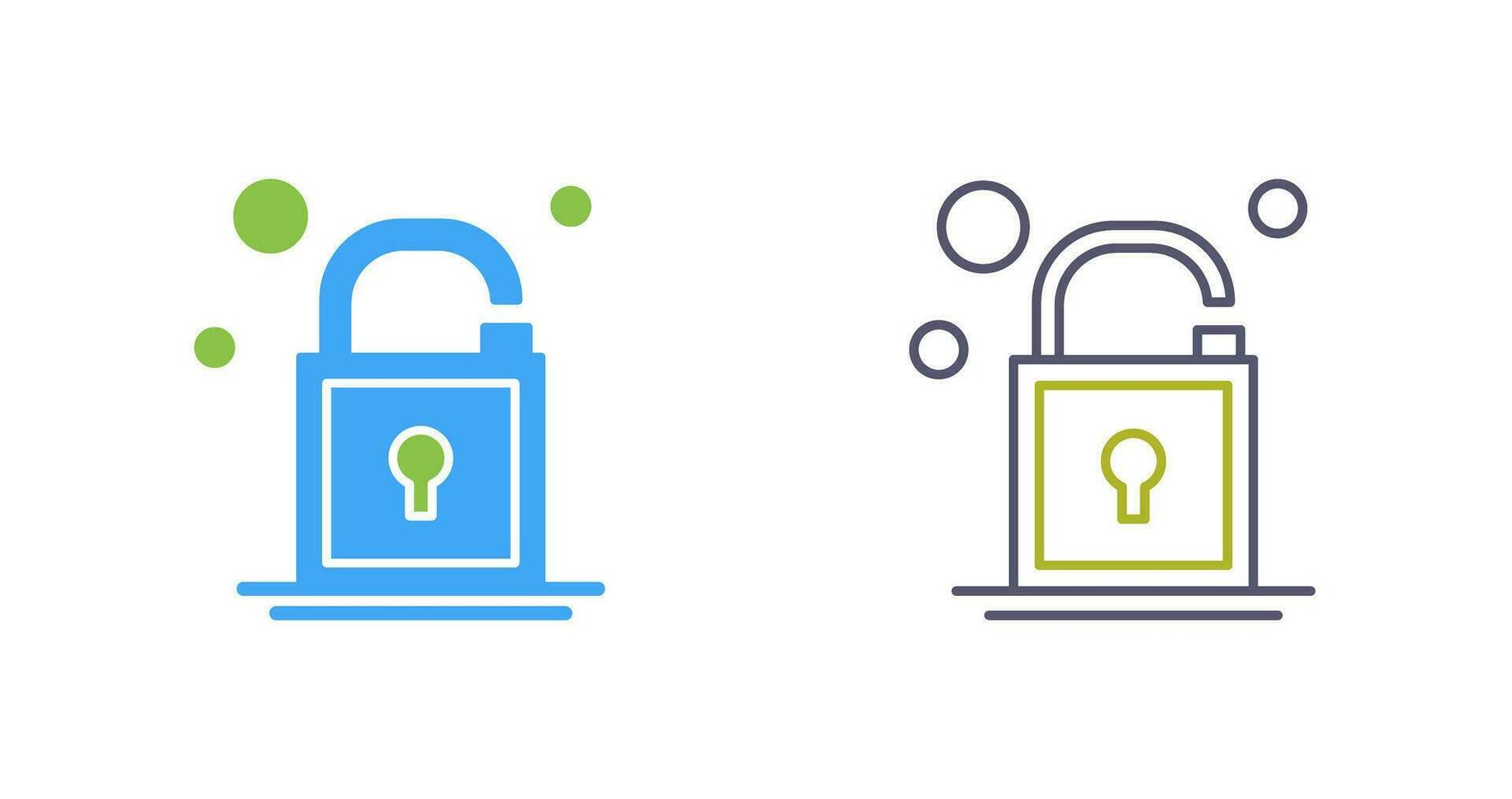 Open Lock Vector Icon