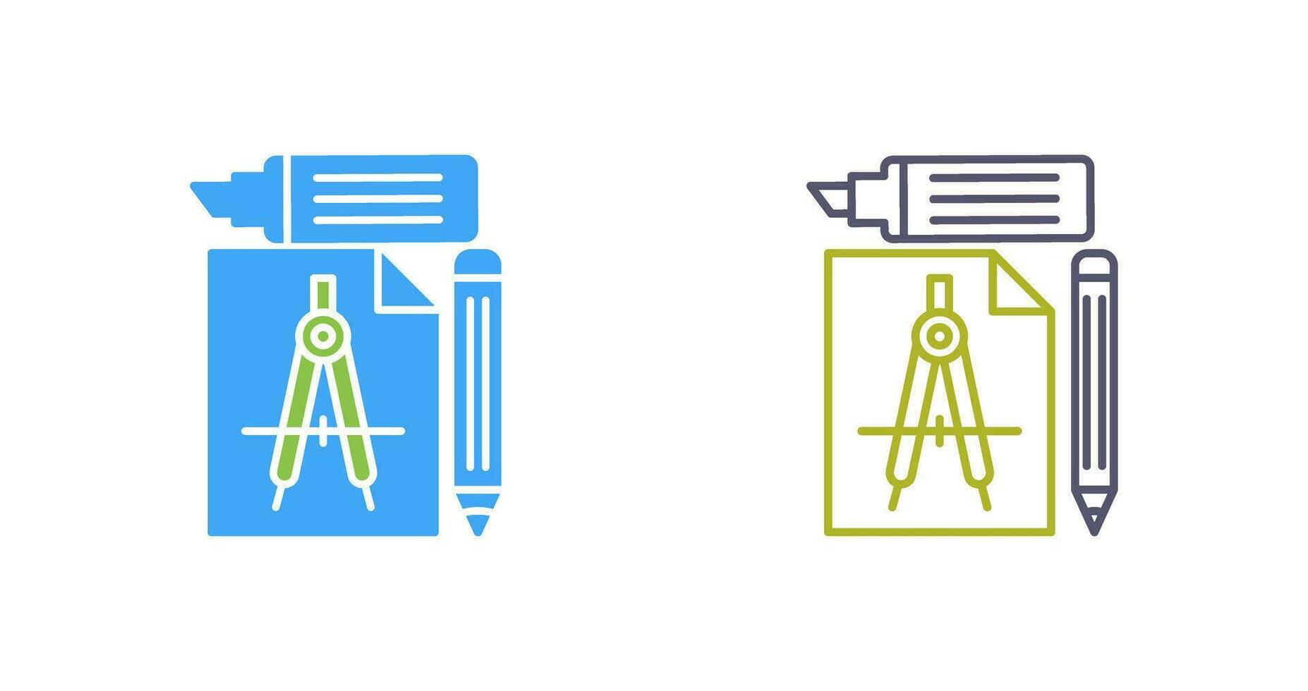 Study Tools Vector Icon