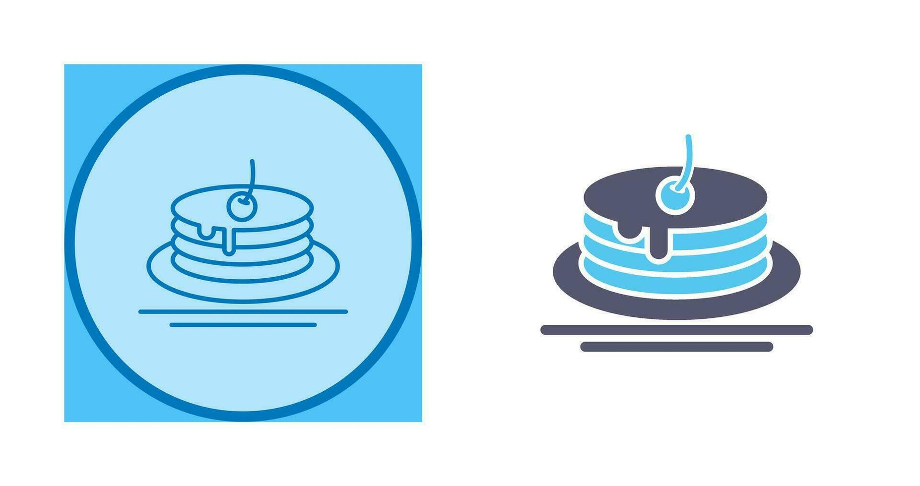 Pancake Vector Icon