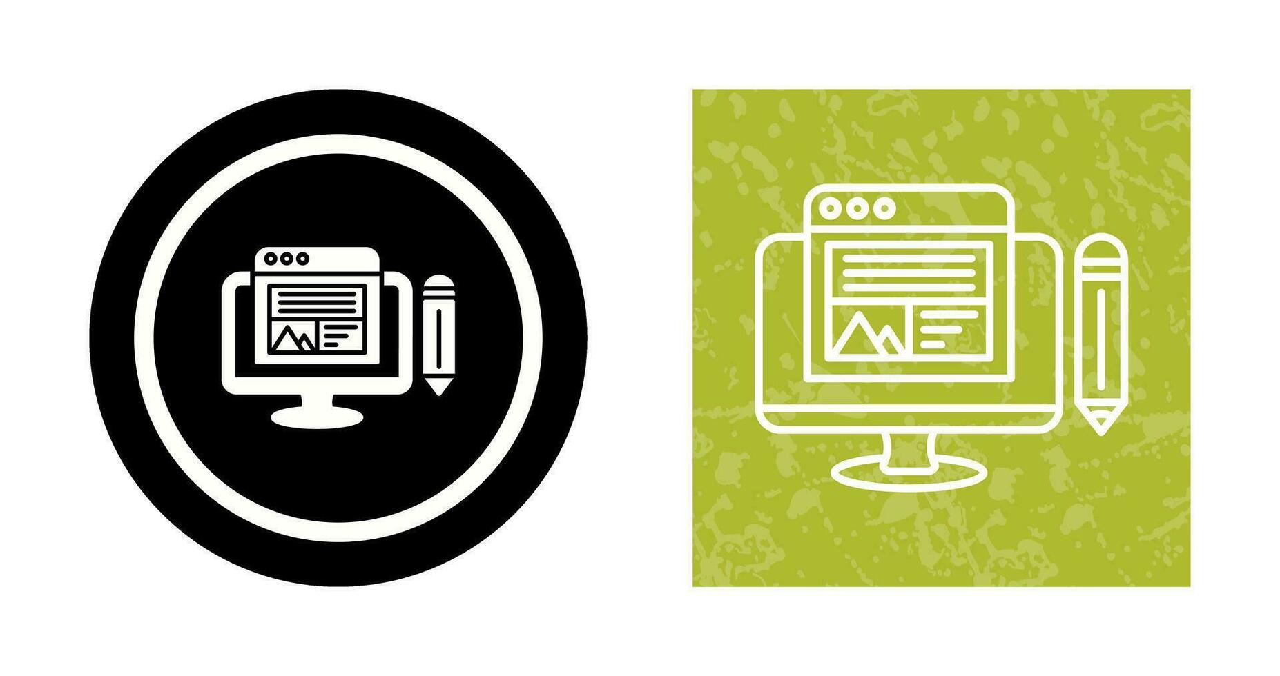 Web Design Vector Icon