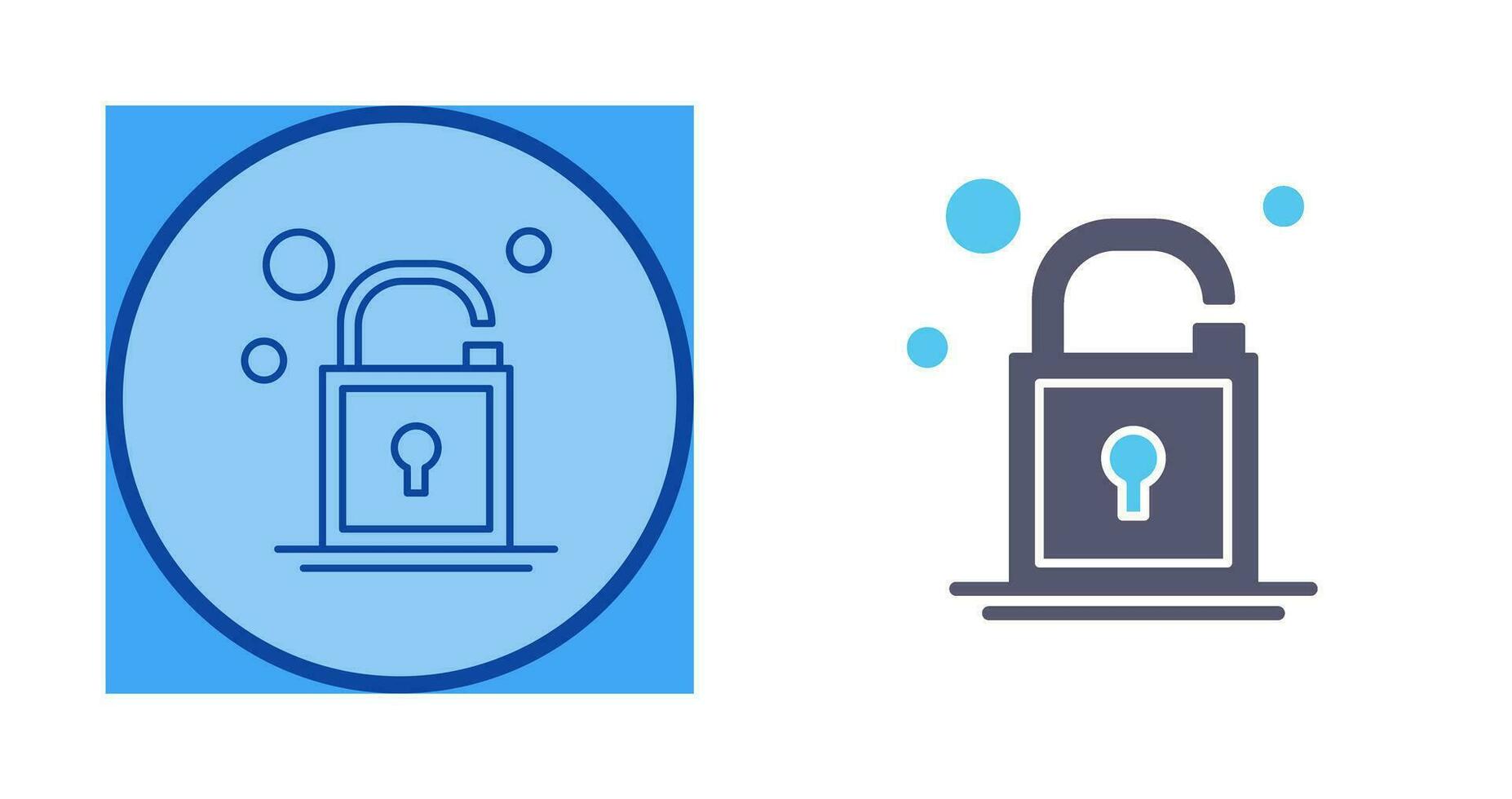 Open Lock Vector Icon