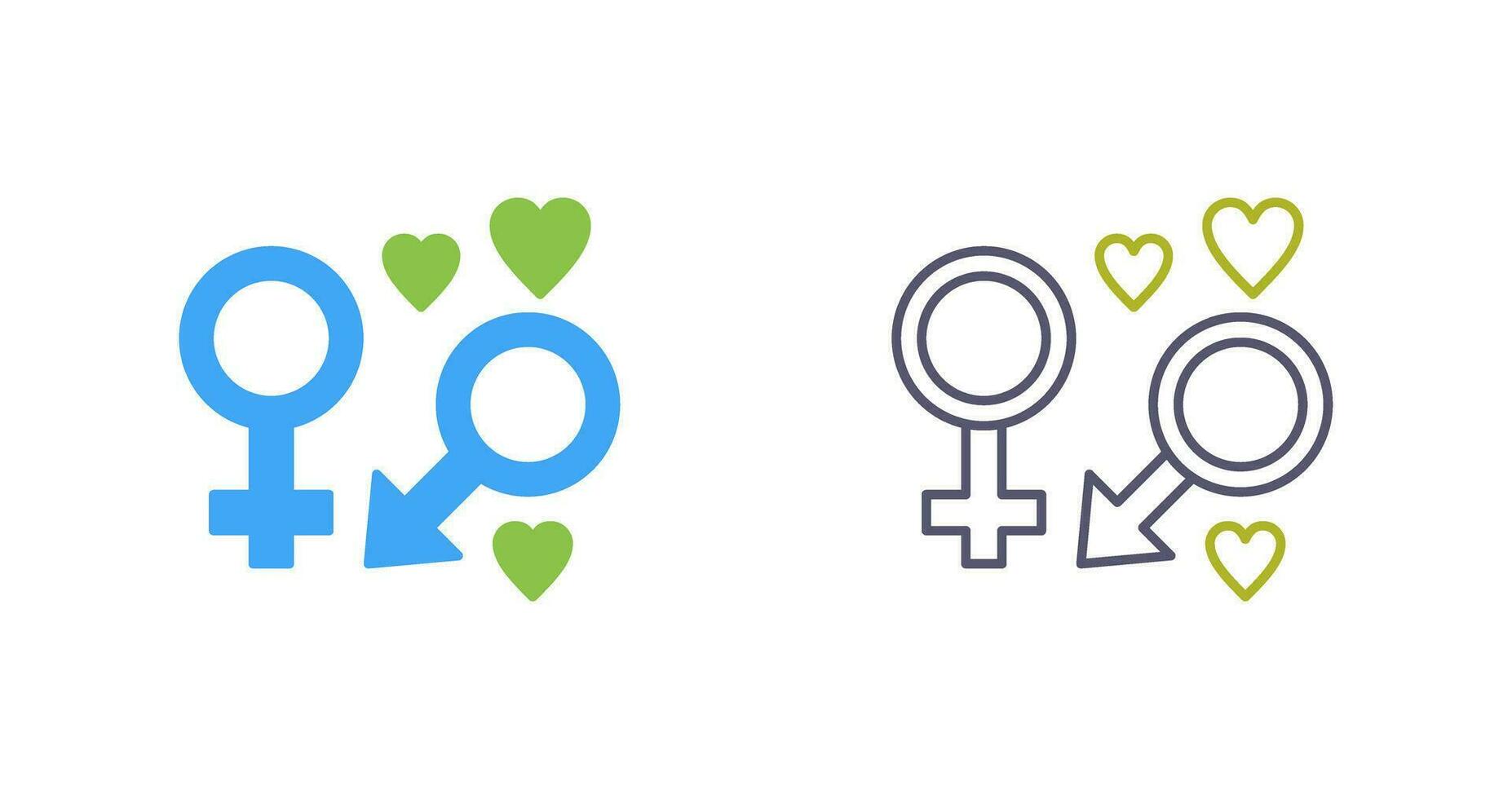 Genders Vector Icon