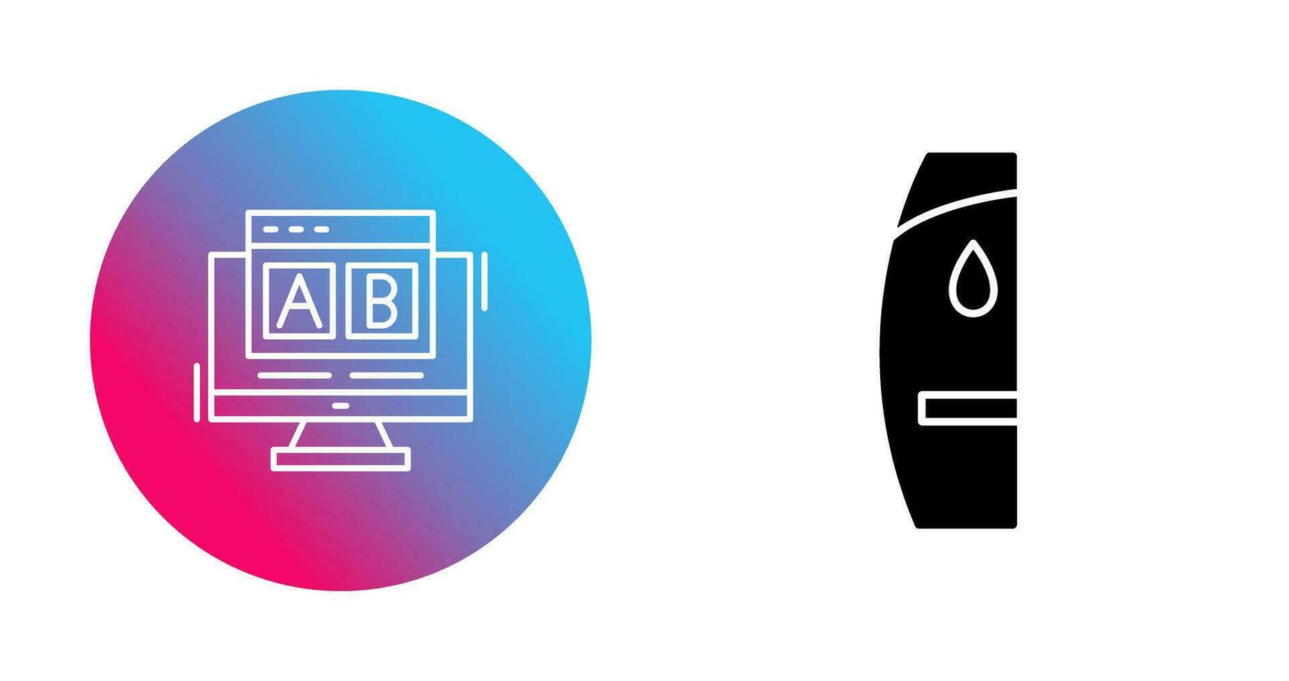 AB Testing Vector Icon