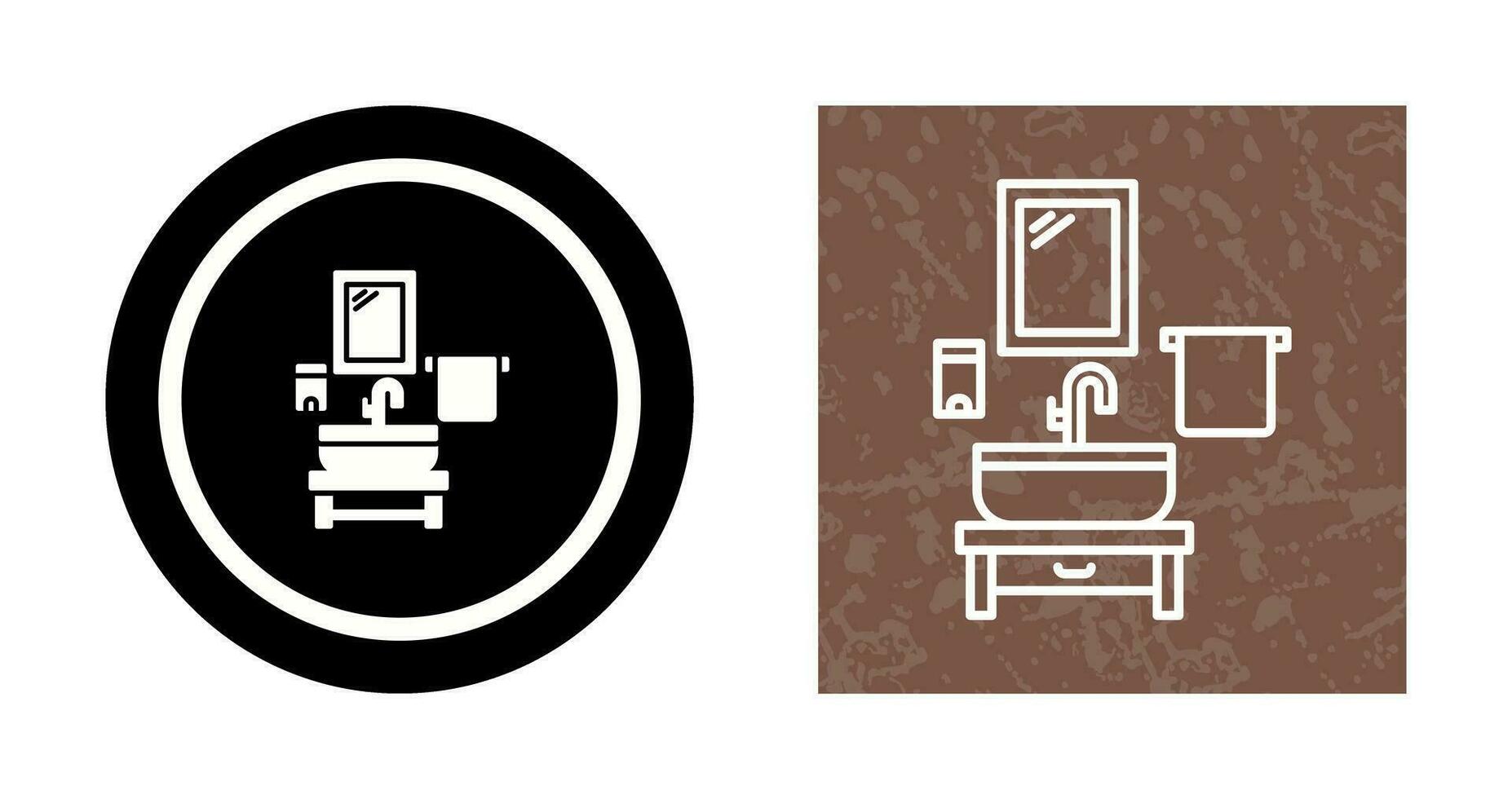 Washbasin Vector Icon