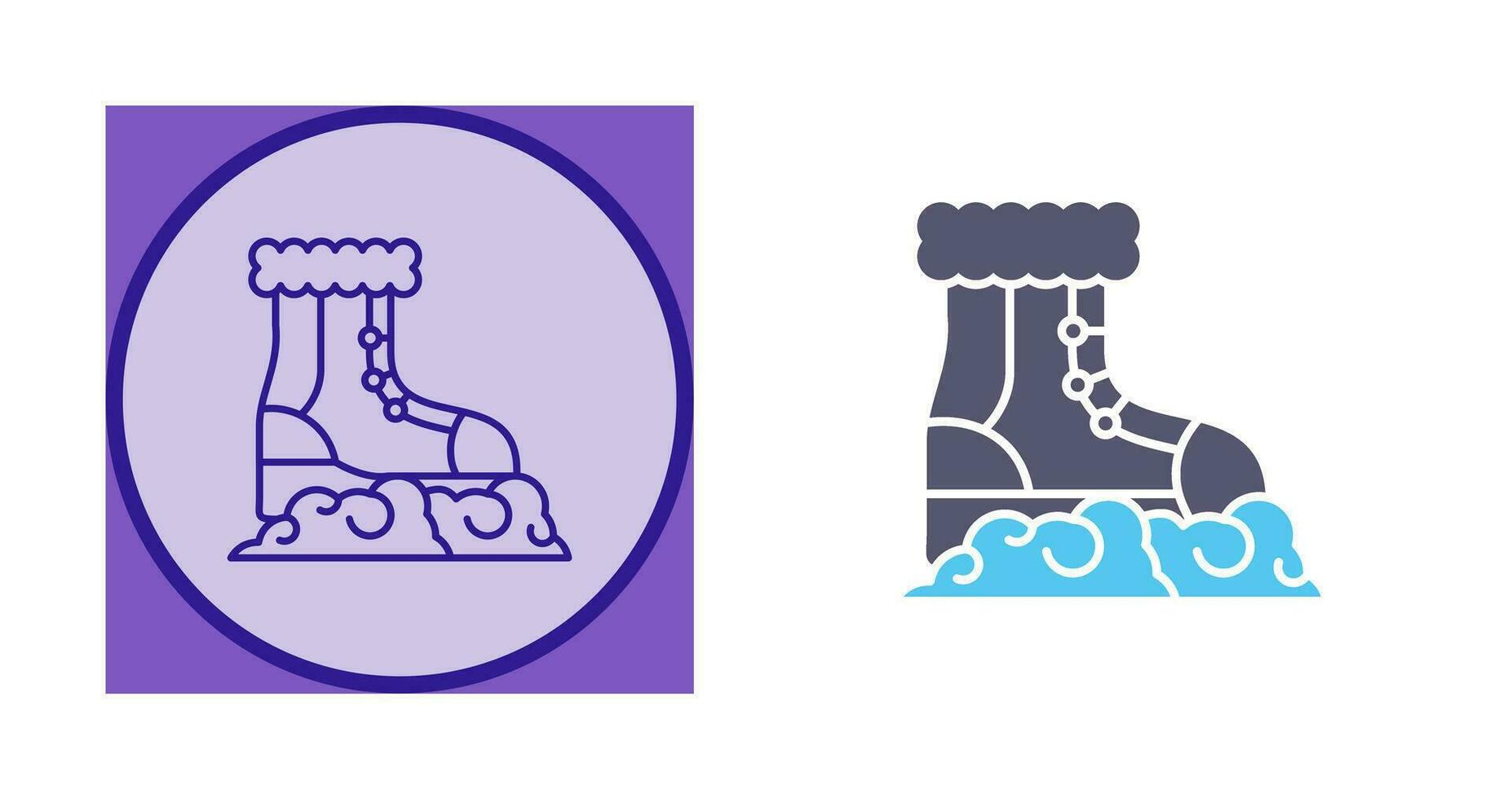 Snow Boots Vector Icon