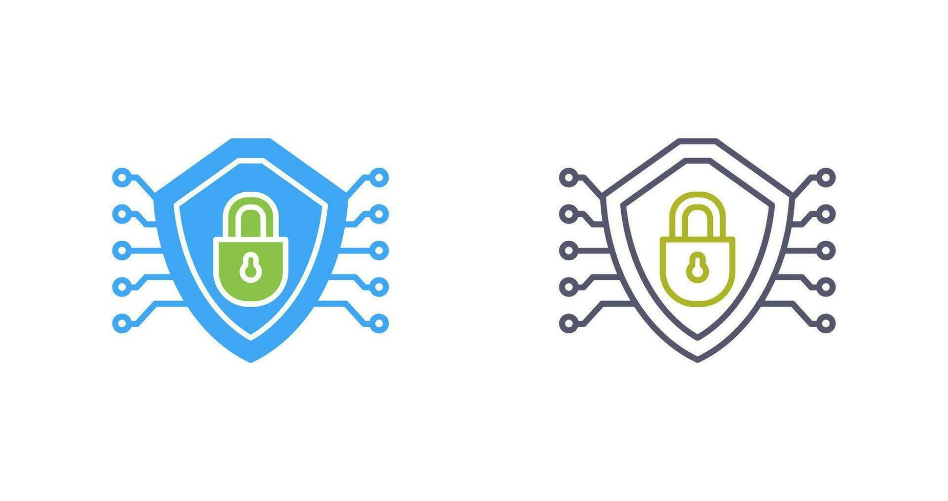 Cyber Security Vector Icon